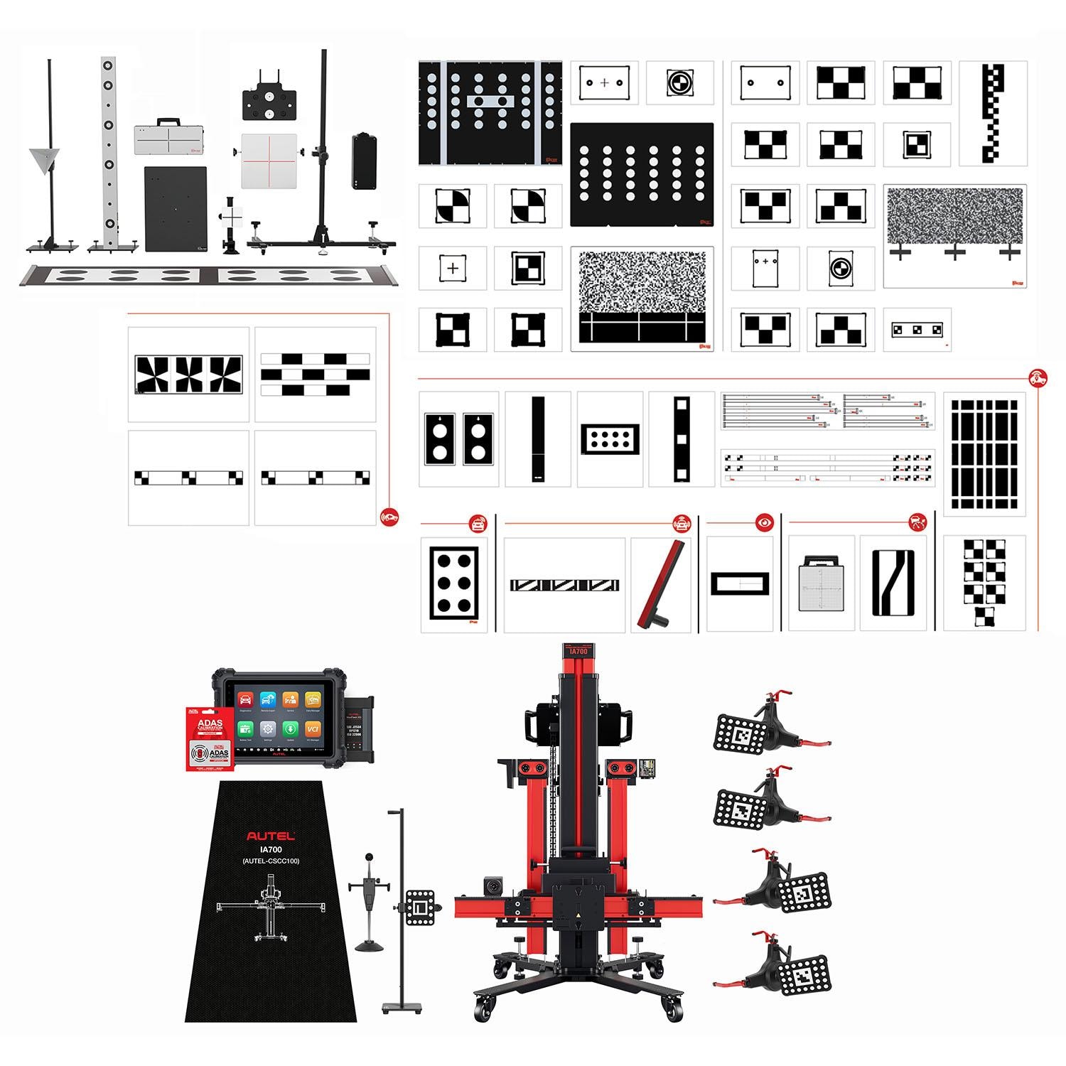 Ast Driver Autel Advance Driver Assistance System (ADAS) Calibration Package ...