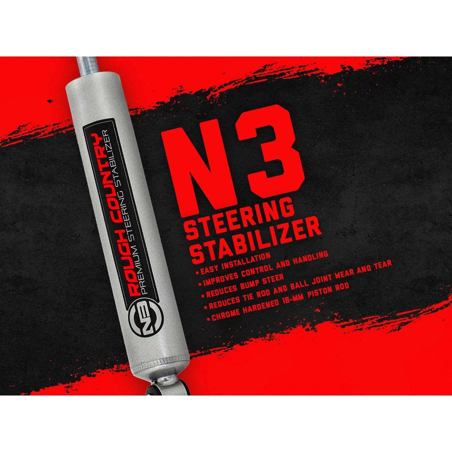 Rough Country N3 Steering Stabilizer for Ford Excursion/F-250