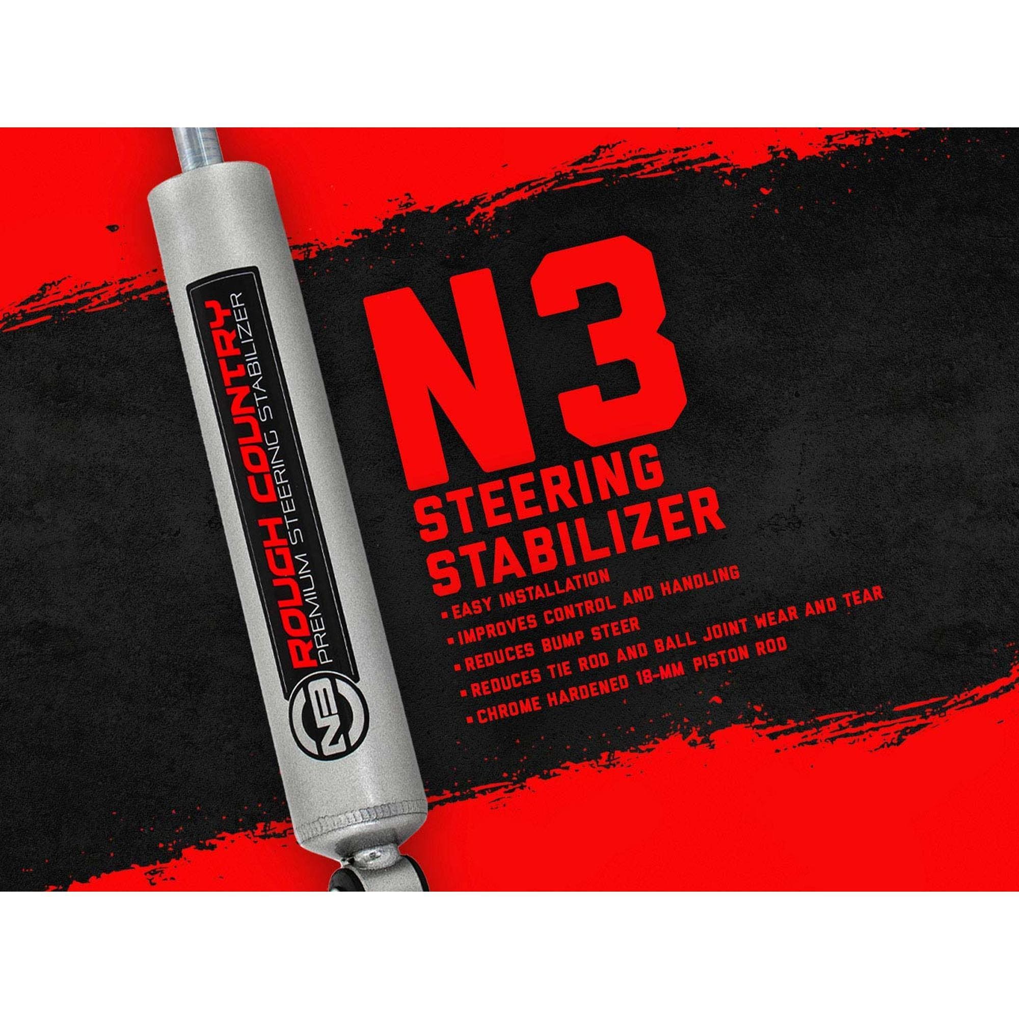 Rough Country Steering Stabilizer Kit 8731830 | AutoZone