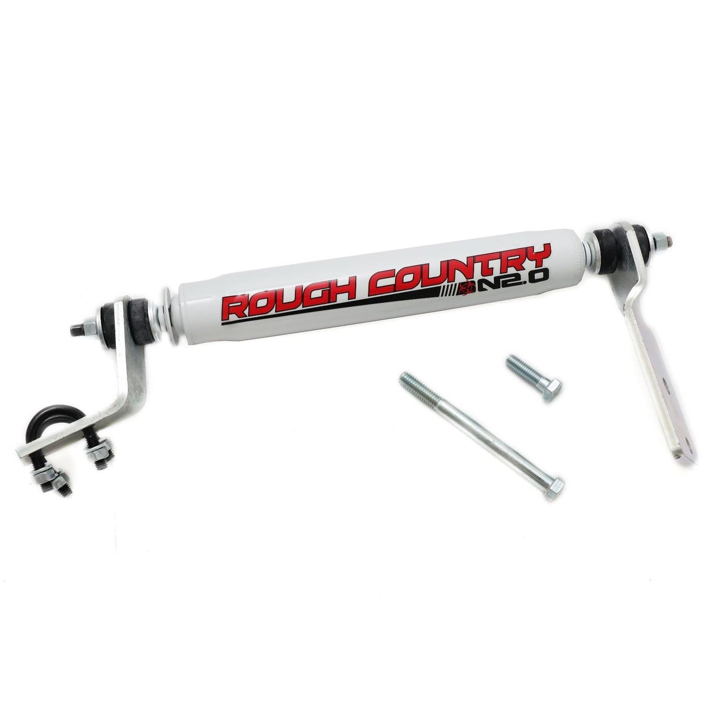 Rough Country N3 Steering Stabilizer for Chevy/GMC Blazer/S10 Truck/S15 Jimmy 2WD (1982-2001) 87400 for Chevrolet S10 Blazer