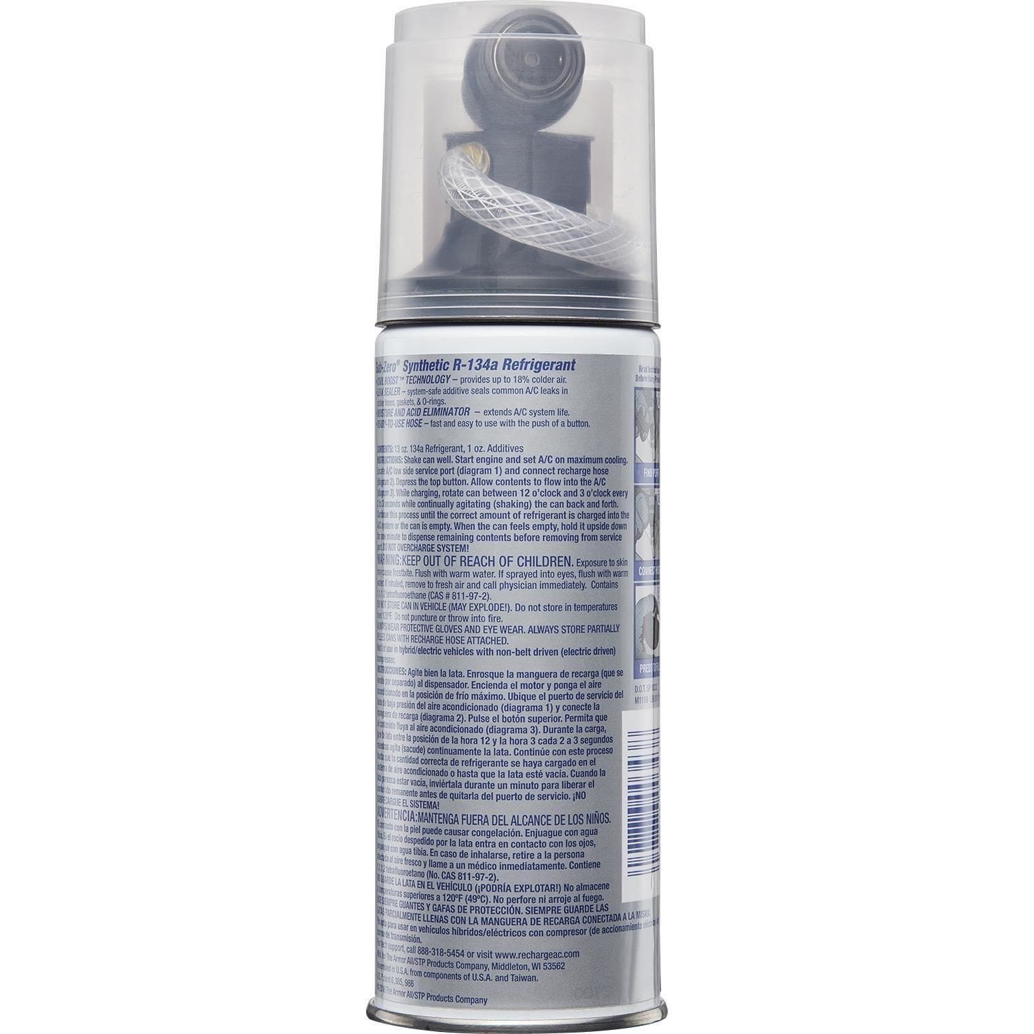 Sub-Zero R134A Refrigerant Stop Leak with Charging Hose | AutoZone