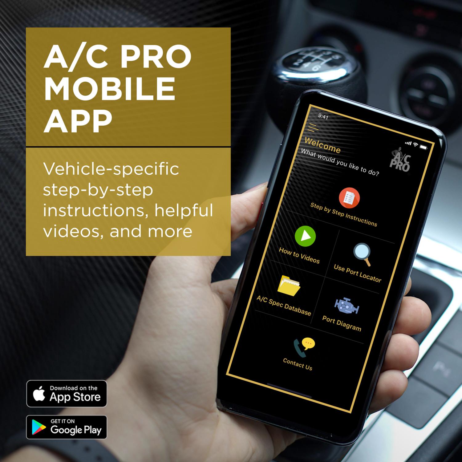 A/C Pro R-134a Refrigerant with Stop Leak 10.8oz | AutoZone