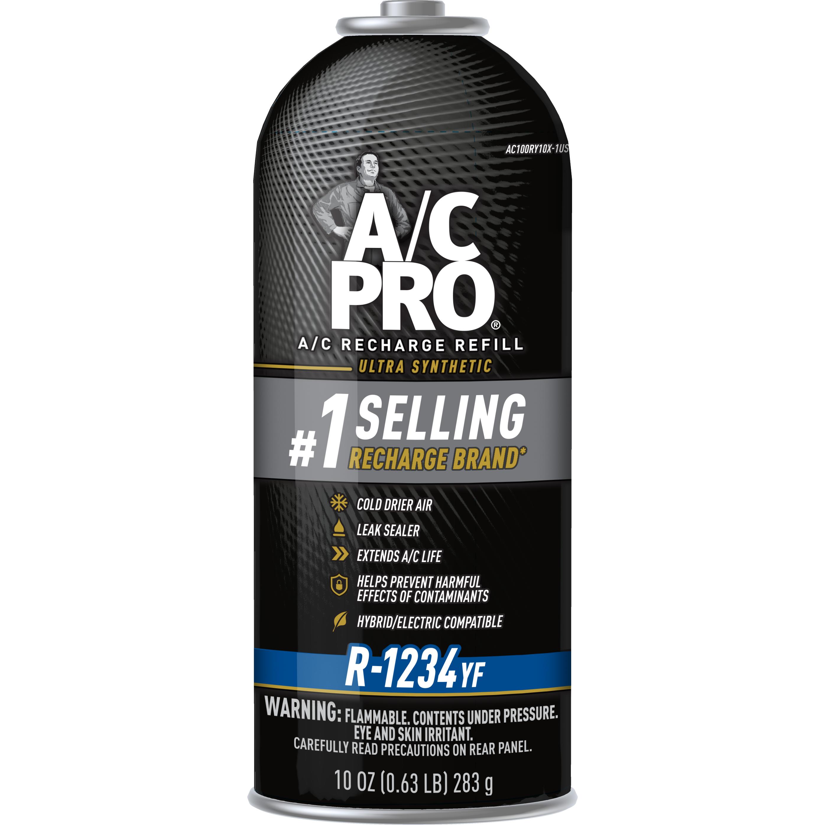A/C Pro R1234yf Refrigerant with Stop Leak 10oz for Toyota tundra