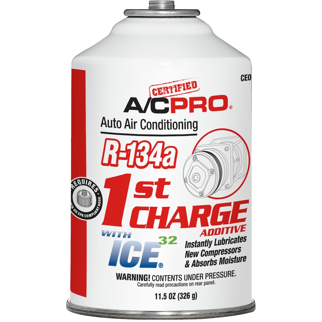 Certified A/C Pro R-134a Refrigerant First Charge with Ice 32 11.5oz ...