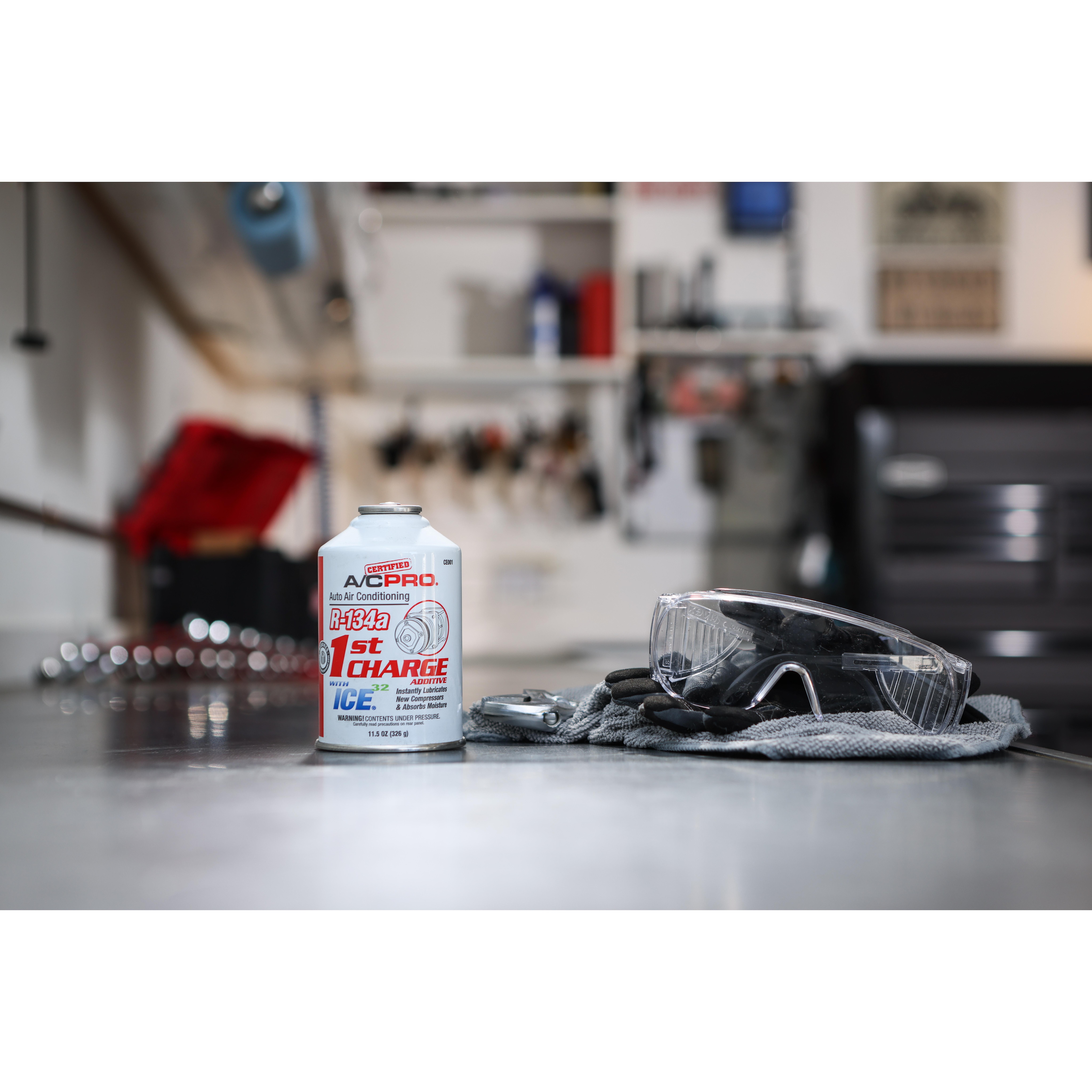 Certified A/C Pro R-134a Refrigerant First Charge with Ice 32 11.5