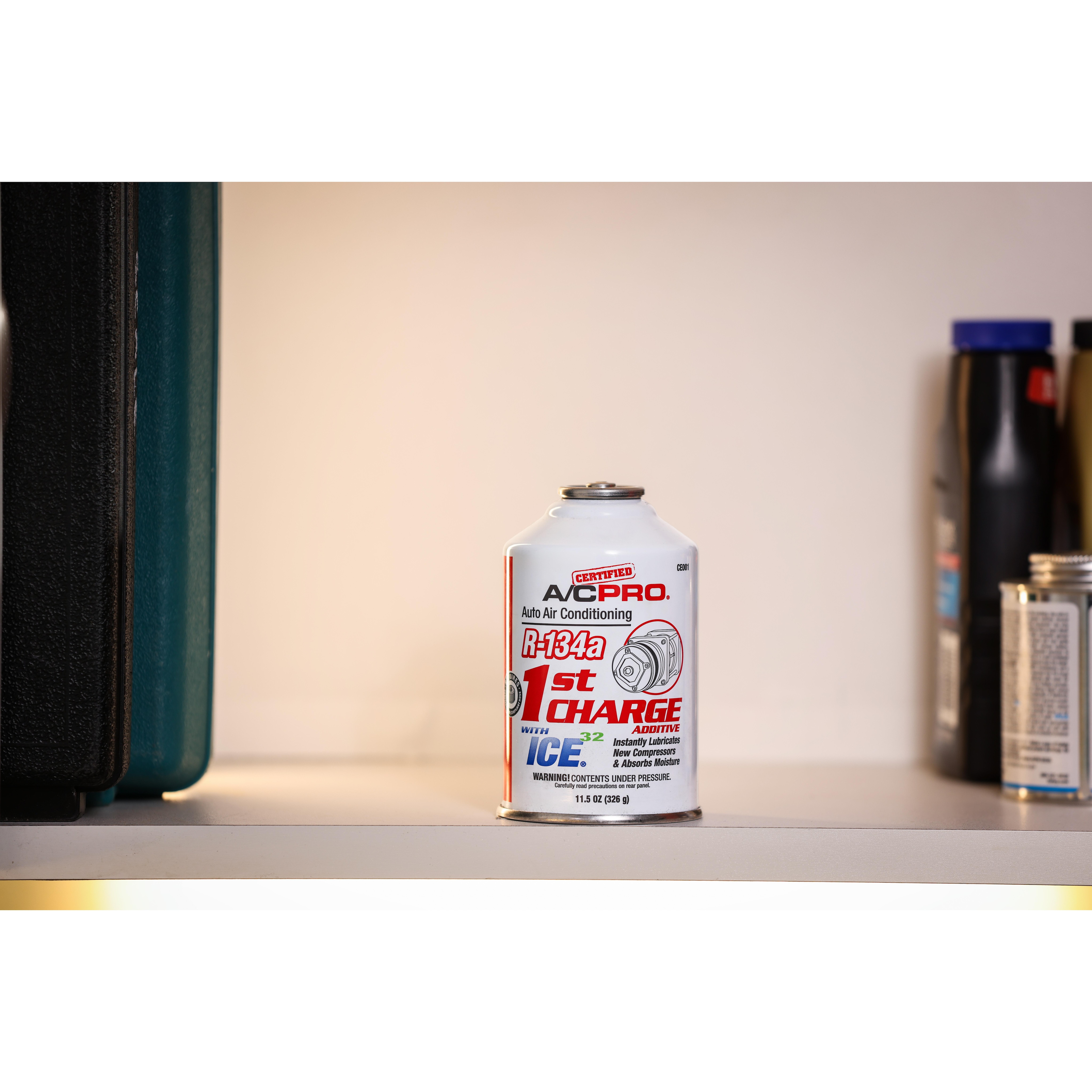 Certified A/C Pro R-134a Refrigerant First Charge with Ice 32 11.5