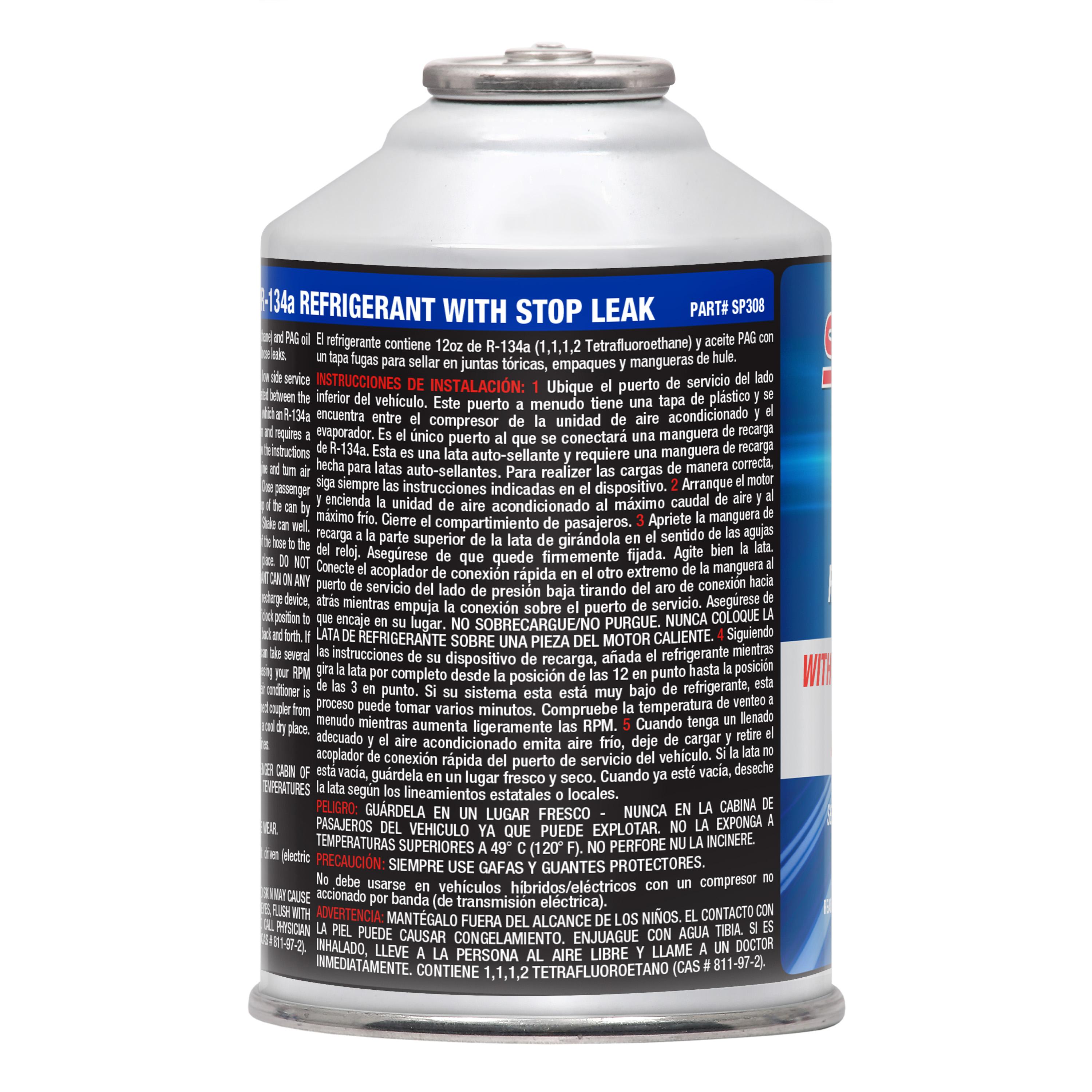 ShopPro R134A Refrigerant with Stop Leak 11oz | AutoZone