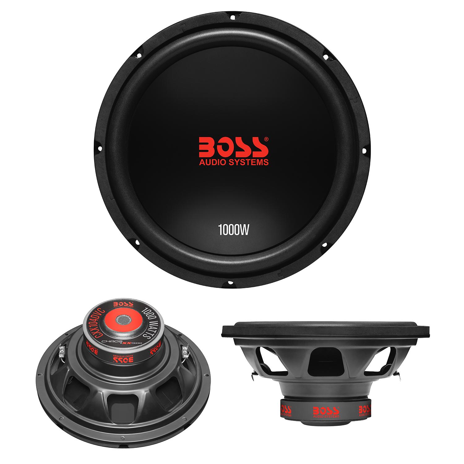 boss ウーハー Boss Audio Subwoofer CXX104DVC | AutoZone