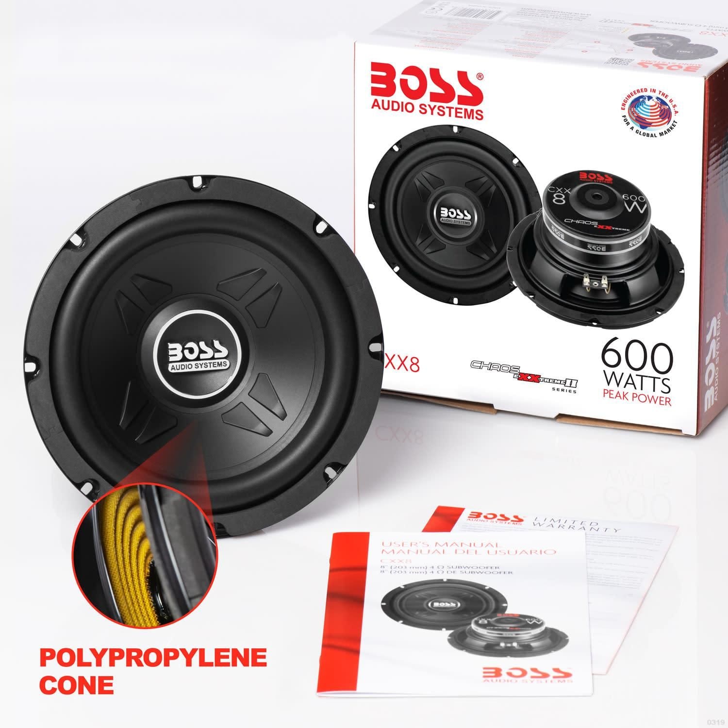 Boss Audio Subwoofer CXX8 | AutoZone