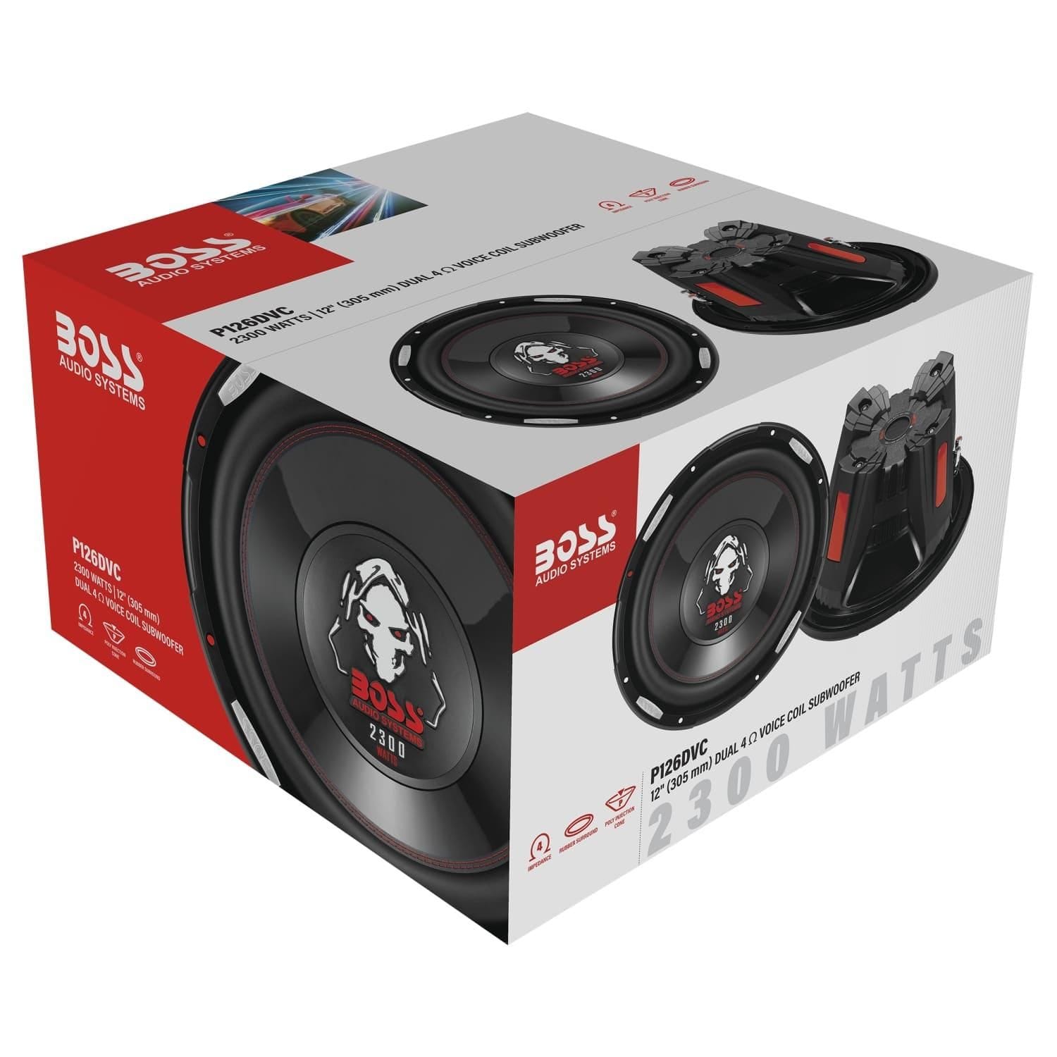 Boss Audio Subwoofer P126DVC Reviews