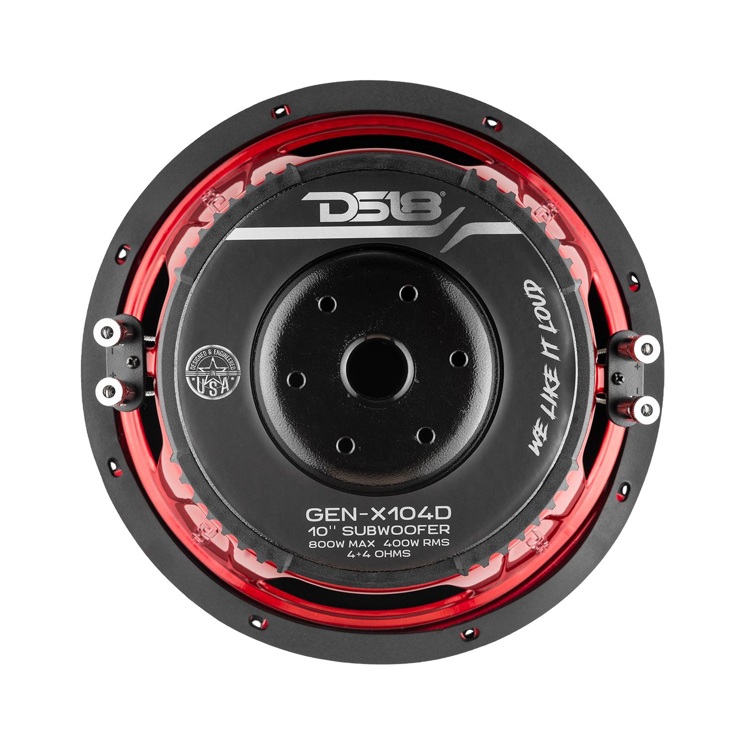 DS18 Subwoofer GEN-X104D | AutoZone