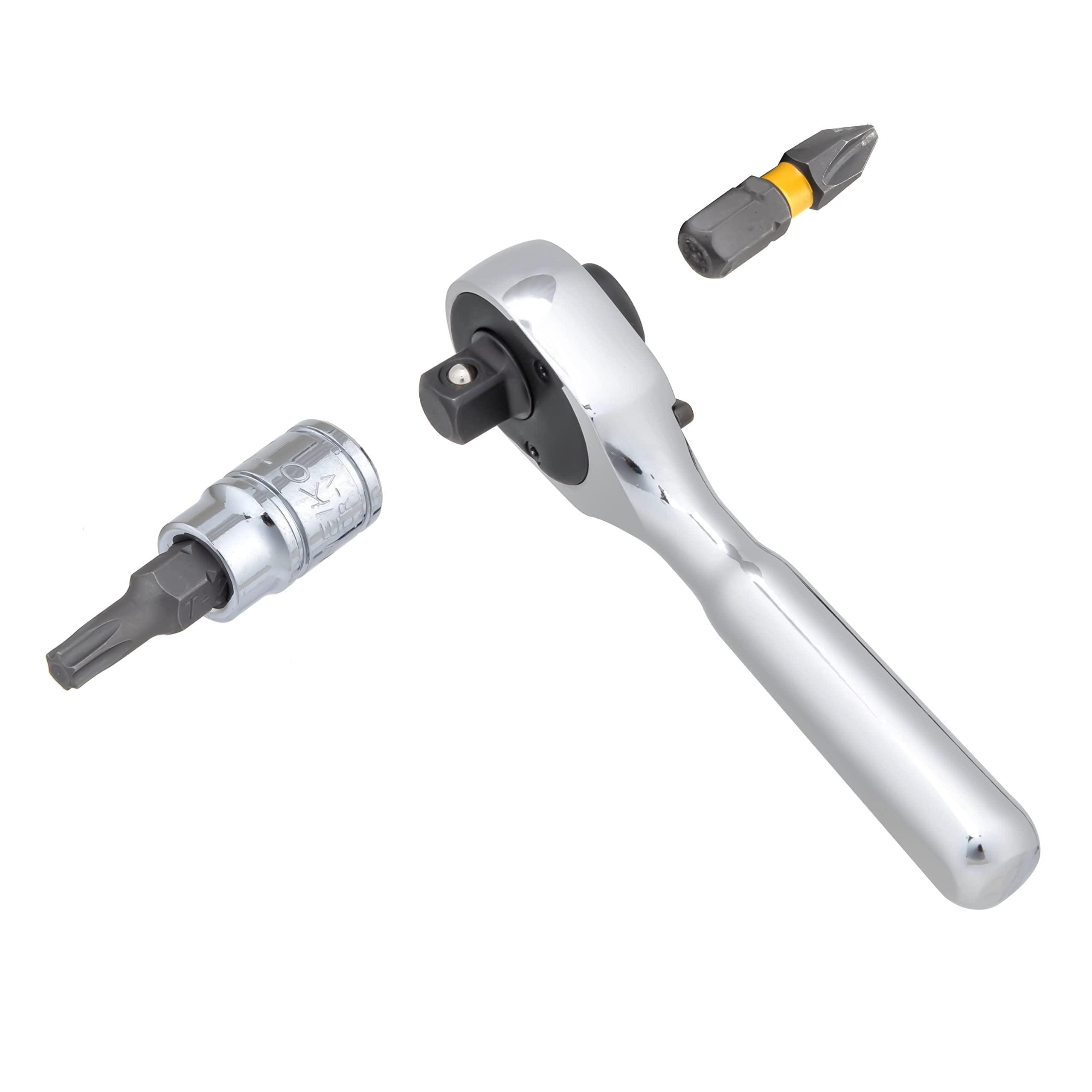 れいこ NEIKO 1/4in Drive Stubby Ratchet Wrench and Bit | AutoZone