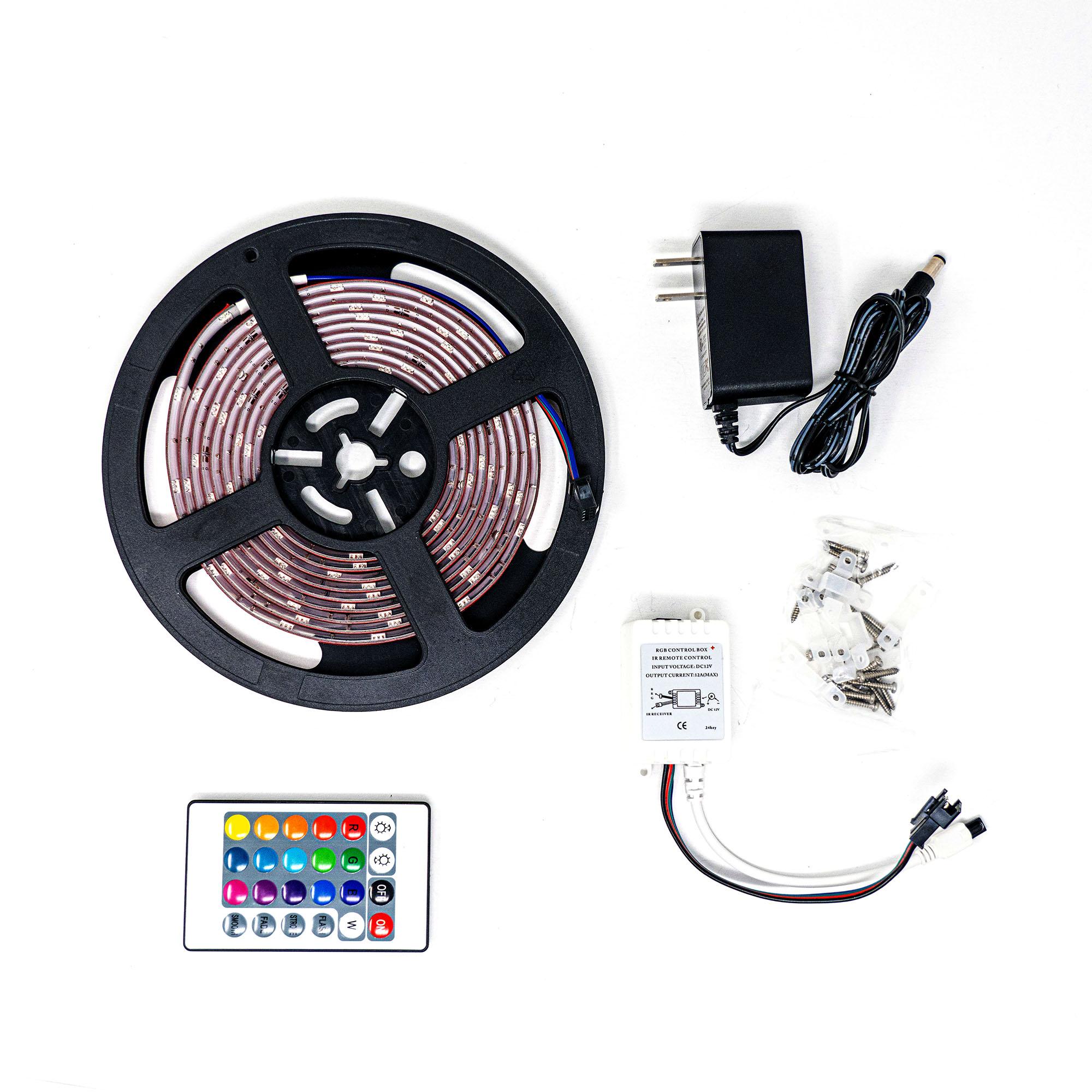Alpena Multi-Color 9.8ft LED Strip Roll RGB with Remote | AutoZone