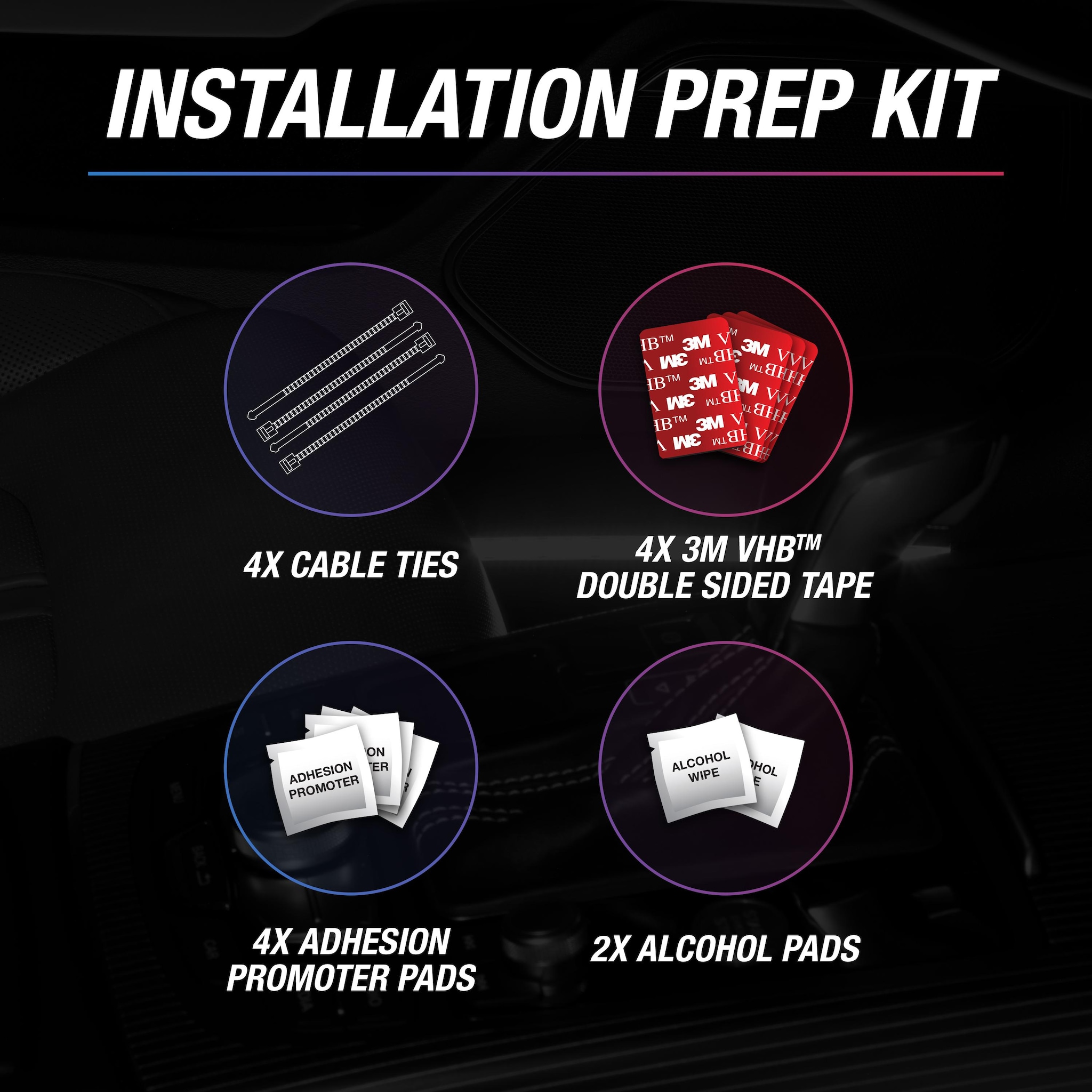 Type S 96in Formula DRIFT Pro Series Interior Smart COB Lighting Kit