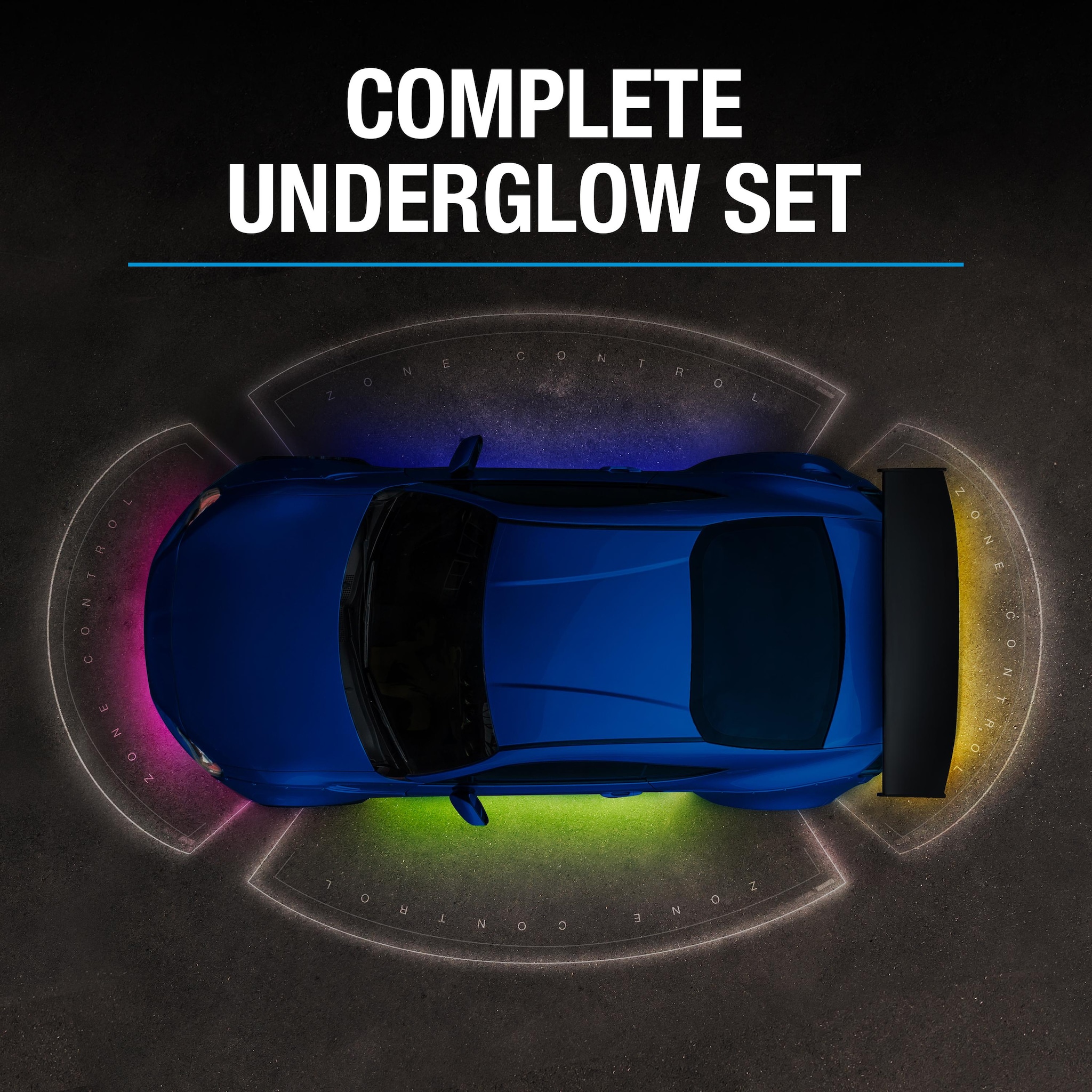 TYPE S UnderGlowz Bluetooth App Controlled LED Glow Kit
