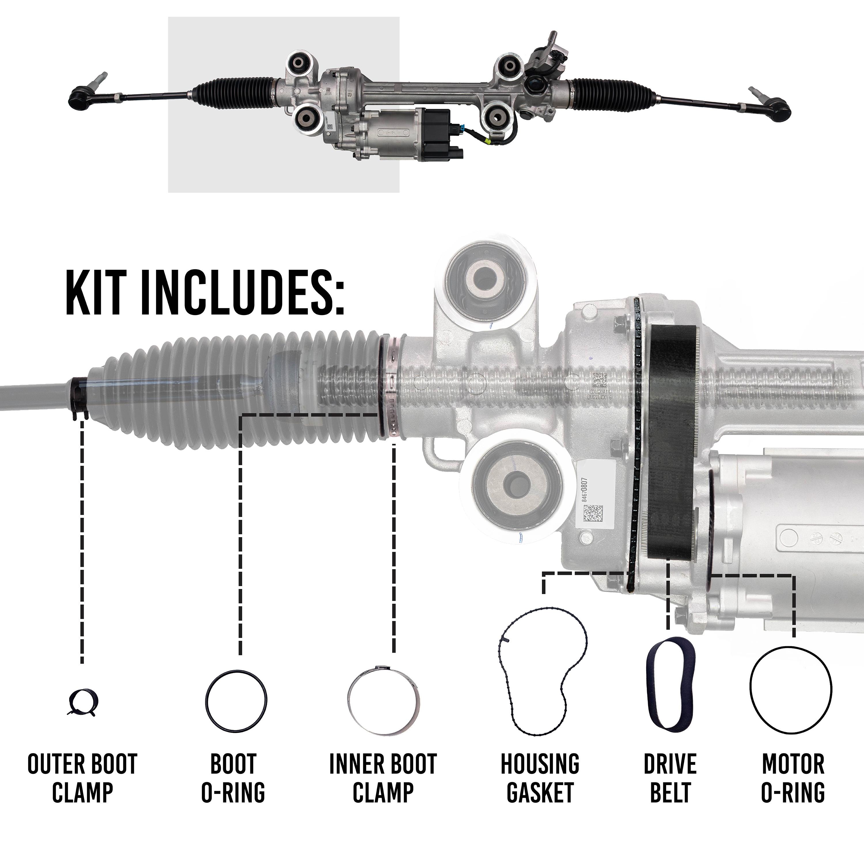 Edelmann Rack and Pinion Assembly 9609 | AutoZone