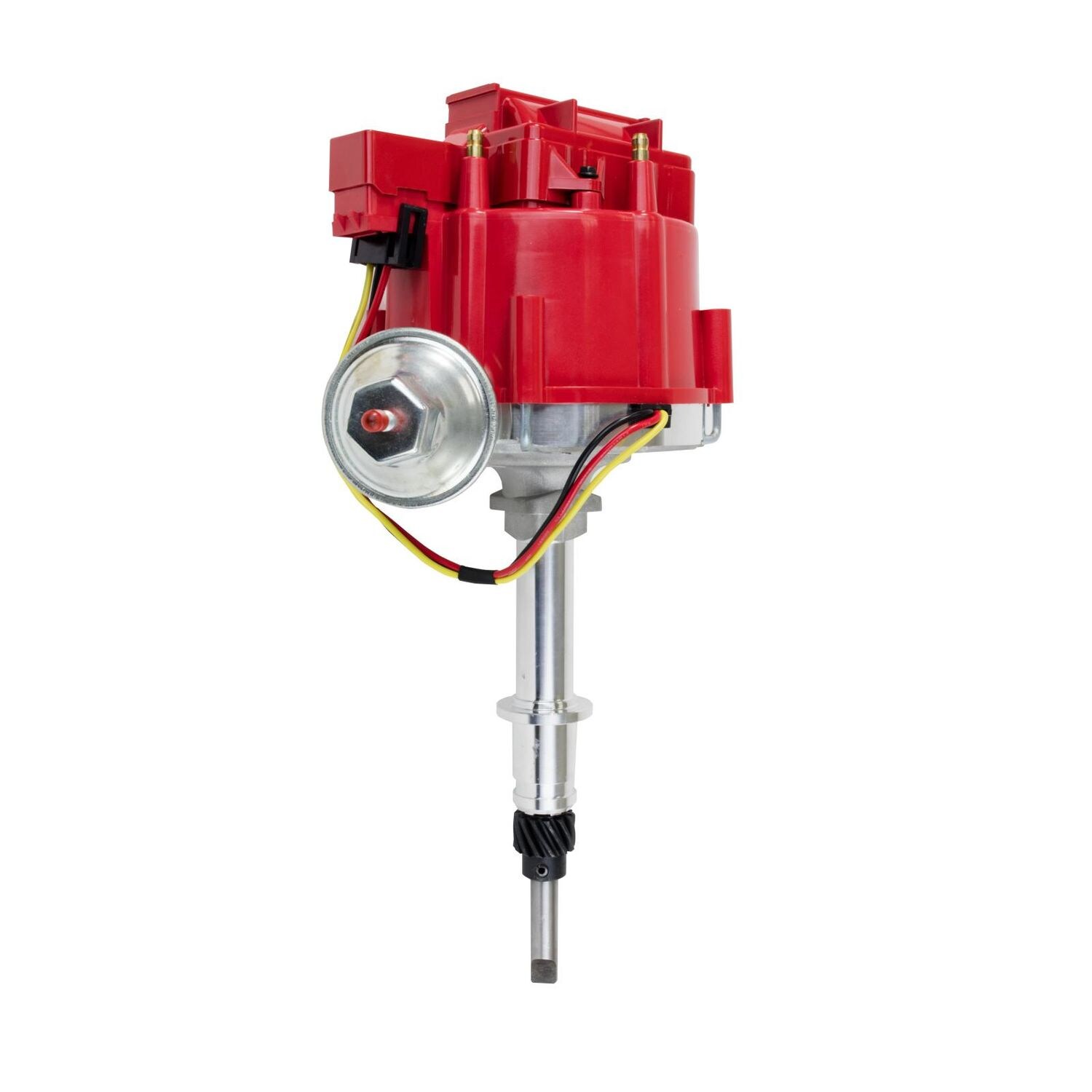 Demotor Performance HEI Distributor For Chevy Inline 6 Cylinder 230 250 292 – Red Cap, 65K Coil – JM6523R