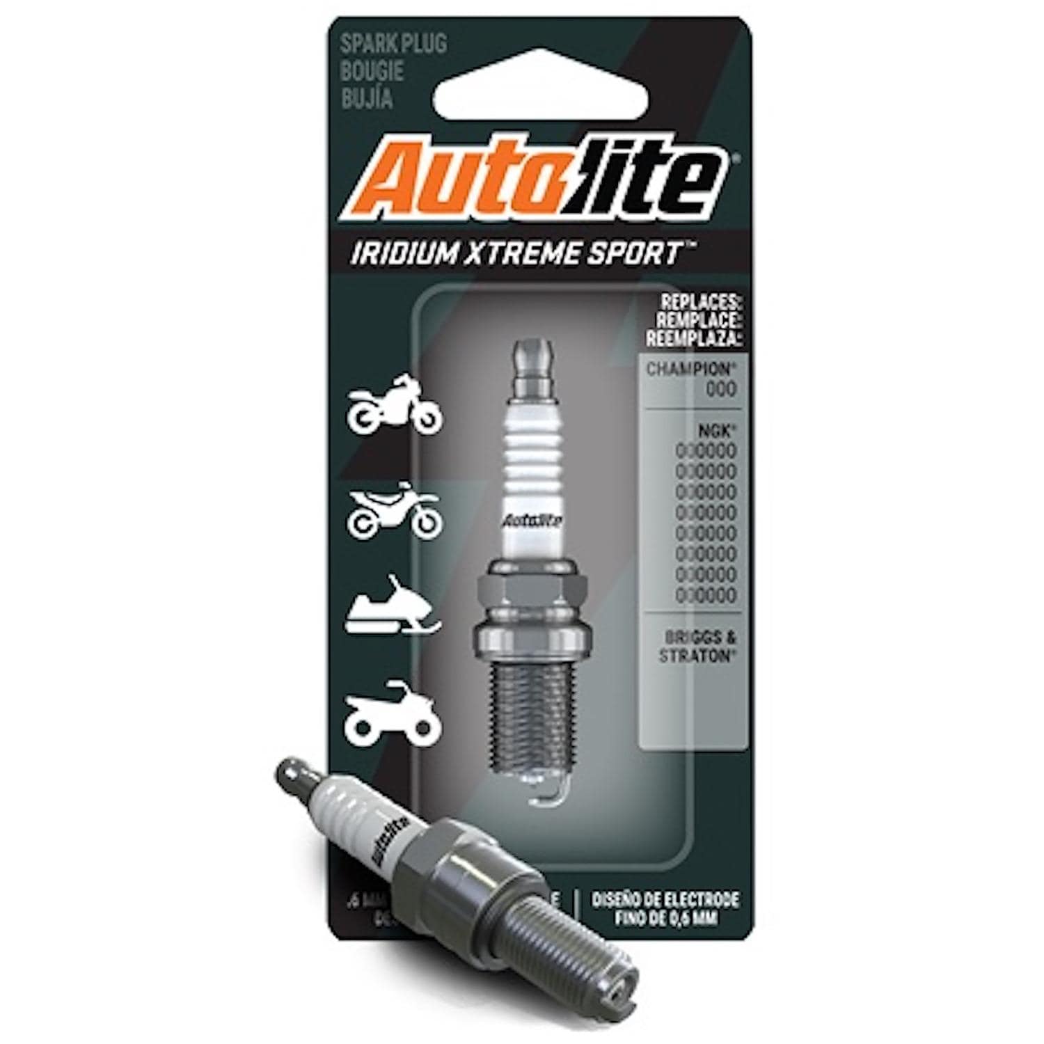 Autolite Xtreme Sport Iridium Spark Plug XS4164DP | AutoZone