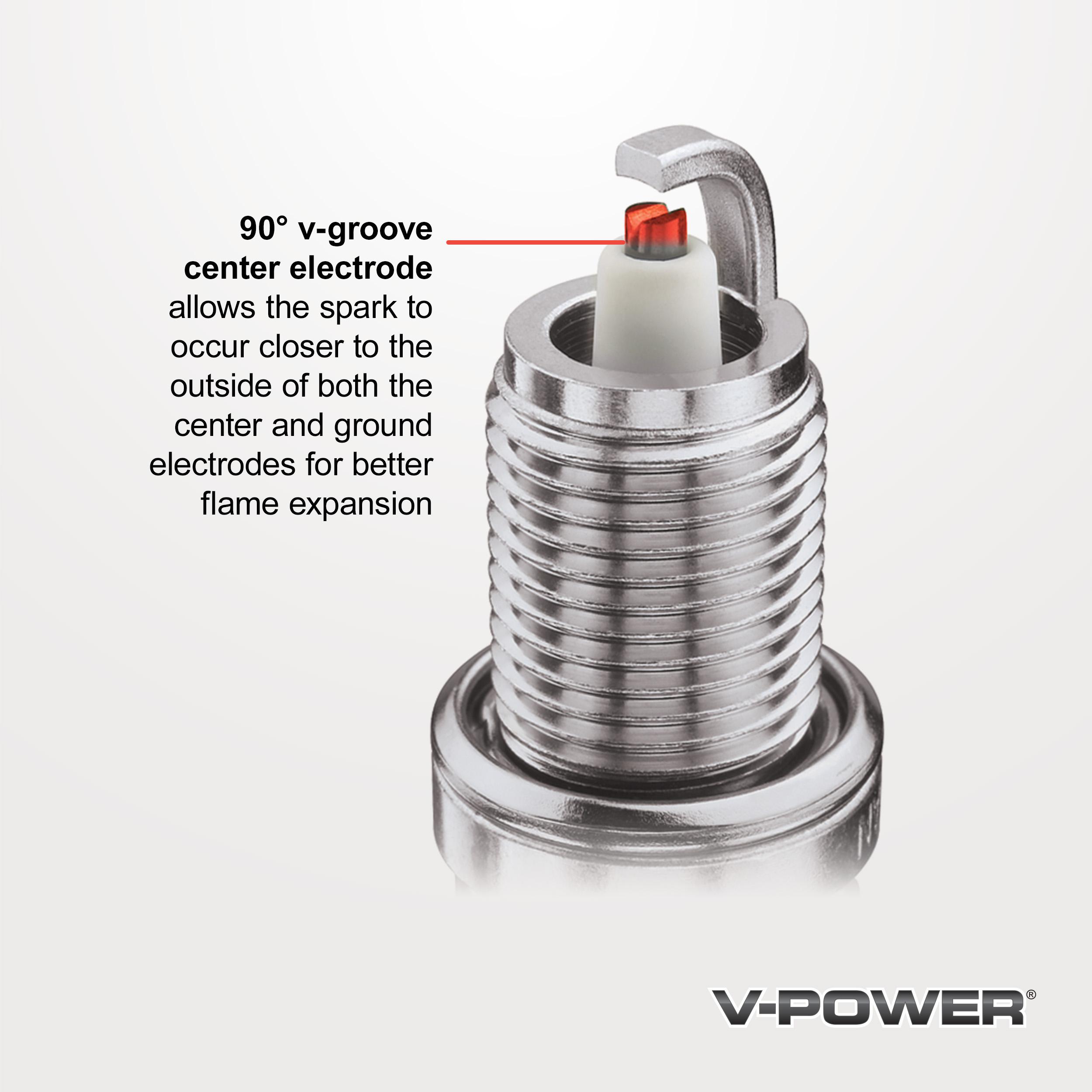 NGK V-Power Copper Spark Plug 2262 | AutoZone