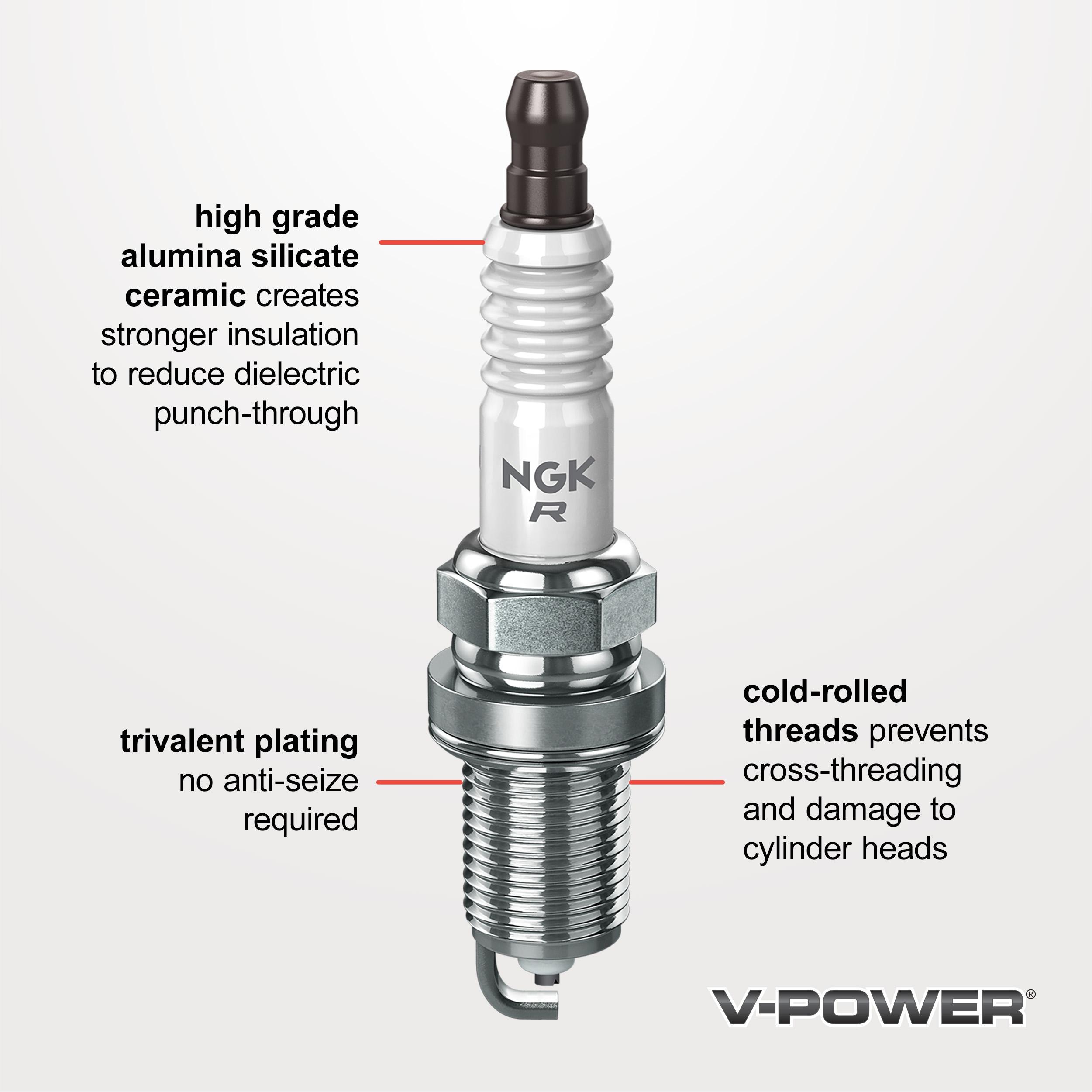 フラーレン3個 NGK V-Power Copper Spark Plug 3459 | AutoZone