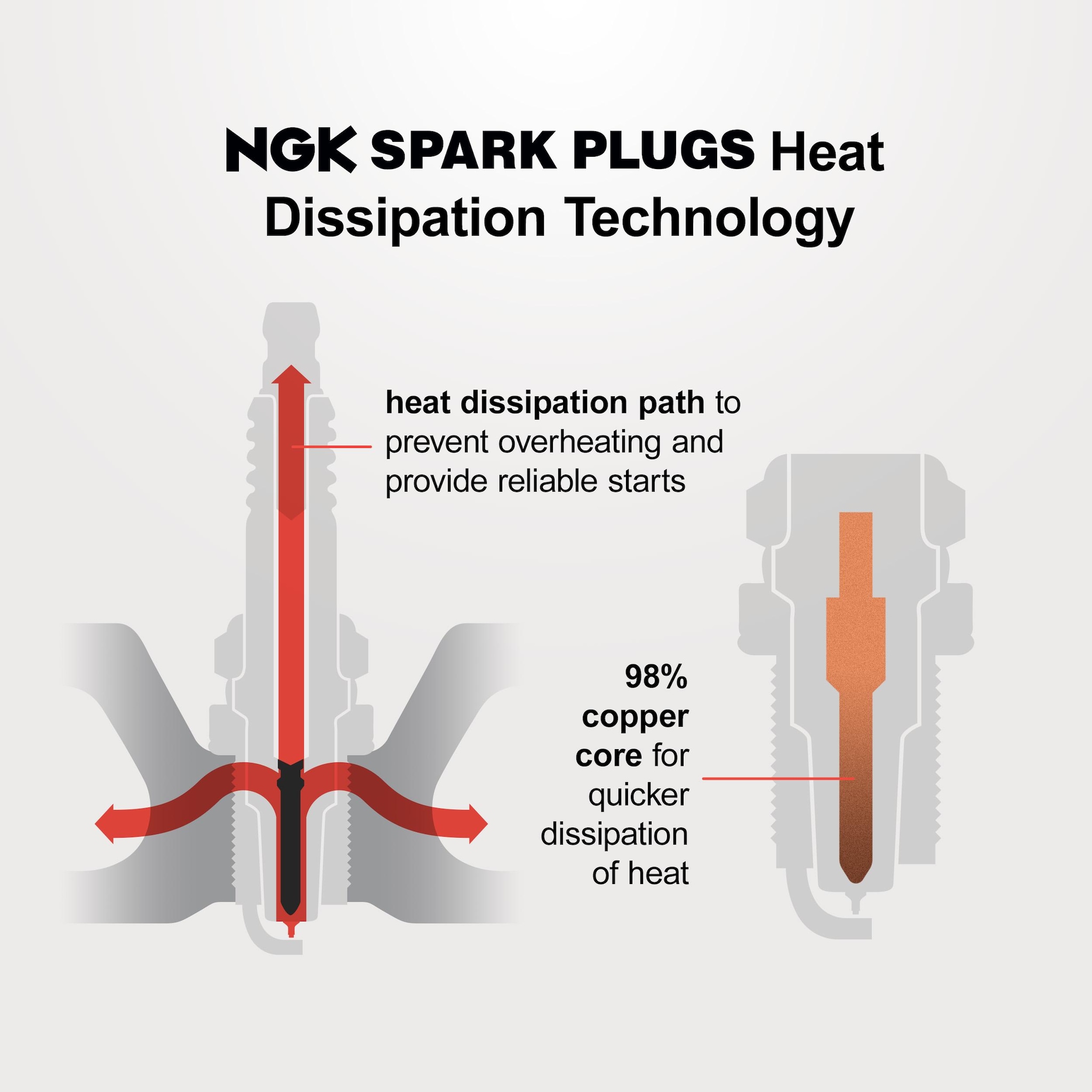 NGK Laser Double Platinum Spark Plug 4288