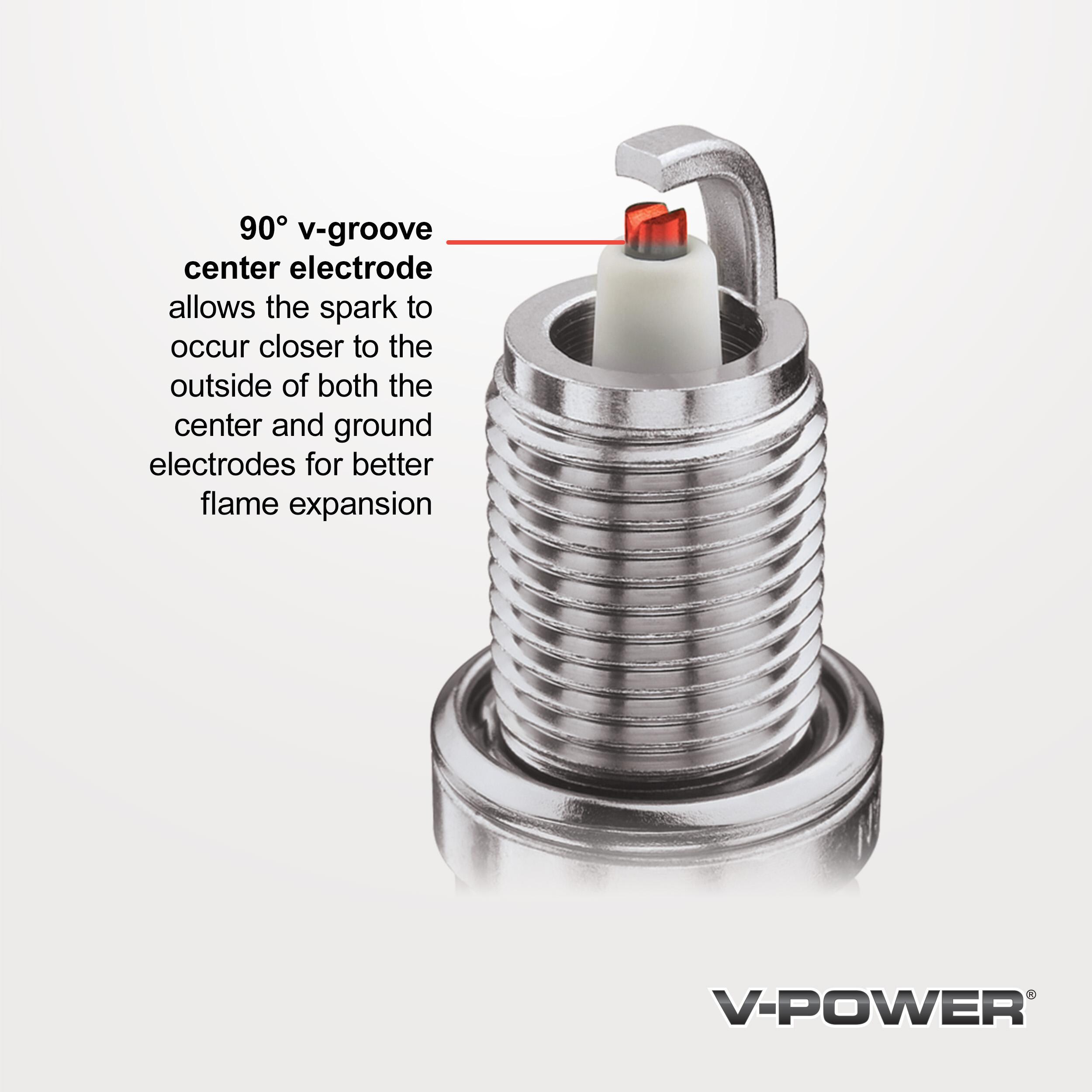 NGK V-Power Copper Spark Plug 7373 | AutoZone