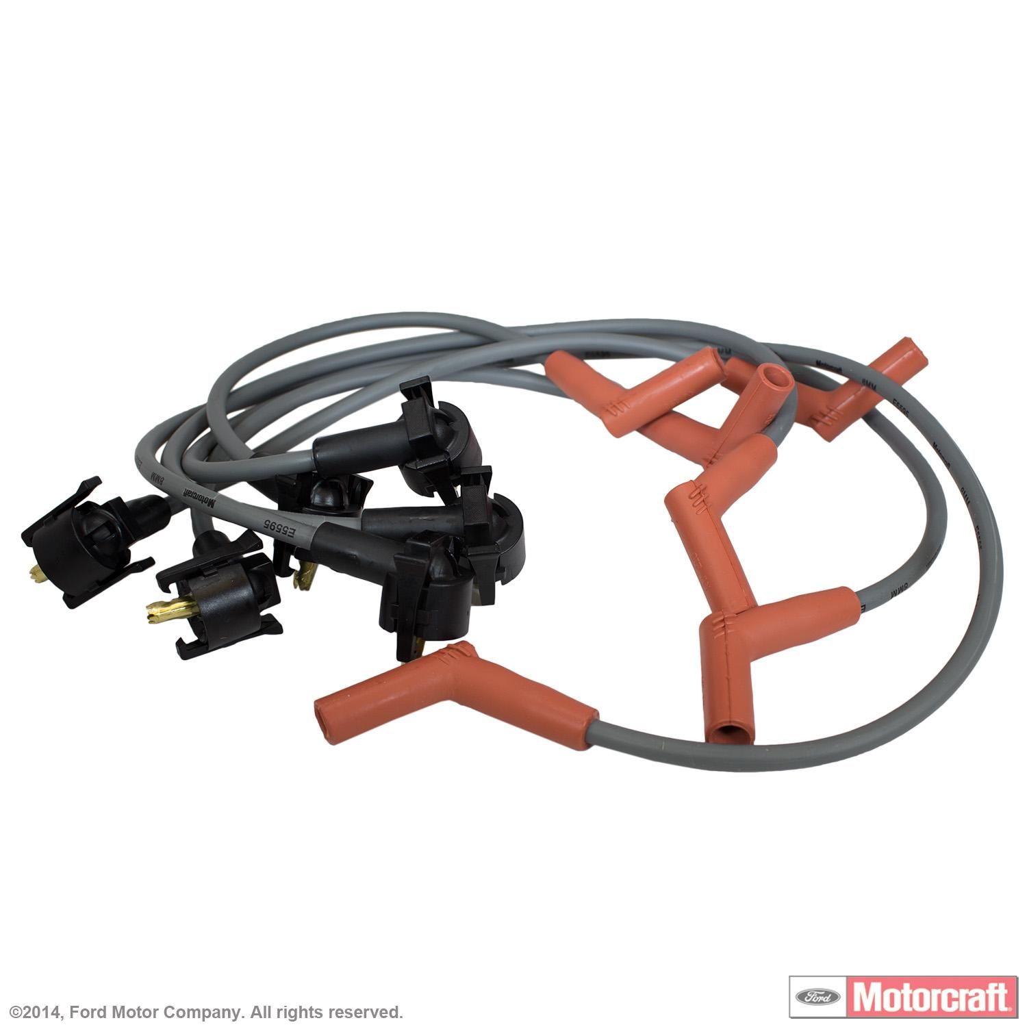 Motorcraft Silicone Spark Plug Wire Set WR-4062 | AutoZone