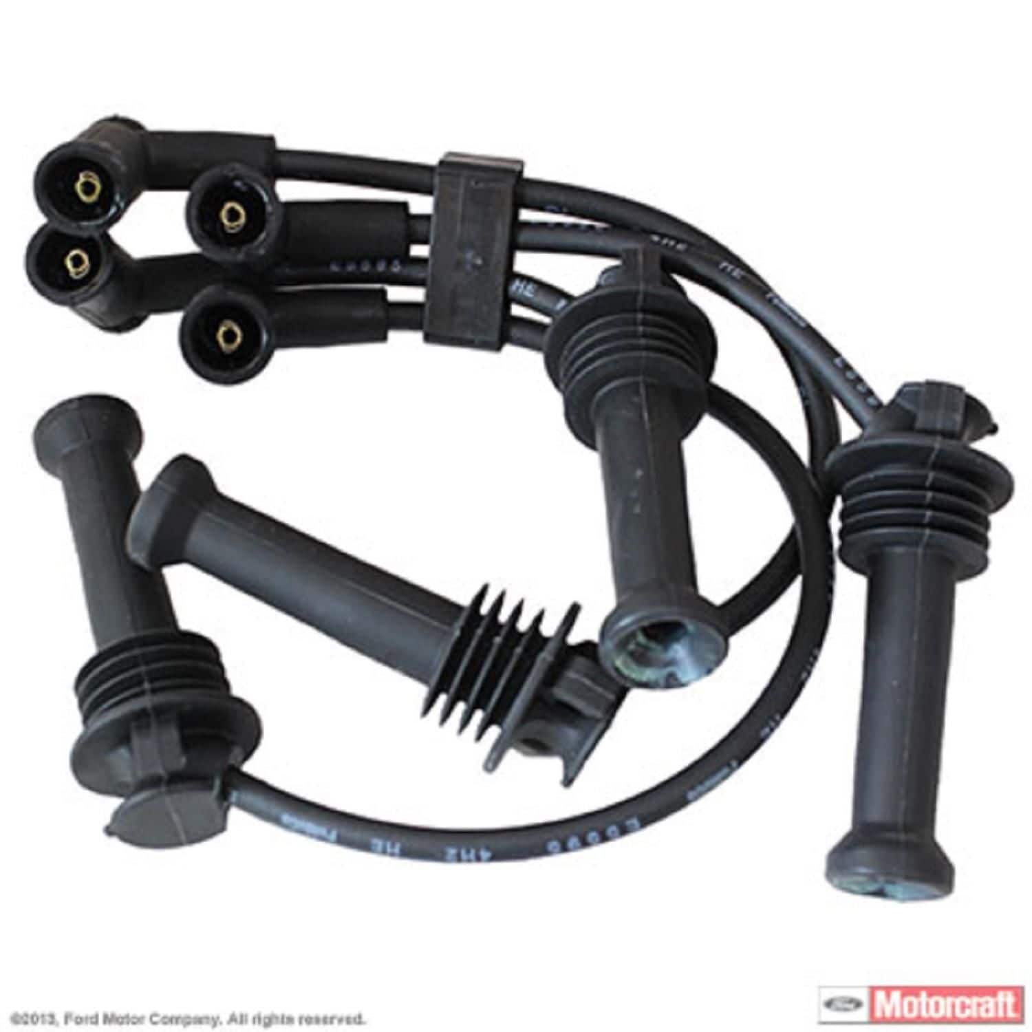 Motorcraft 8-Piece Spark Plug Wire Set – Ford F-250 F-350 Super Duty 2017-2020 – Direct Fit