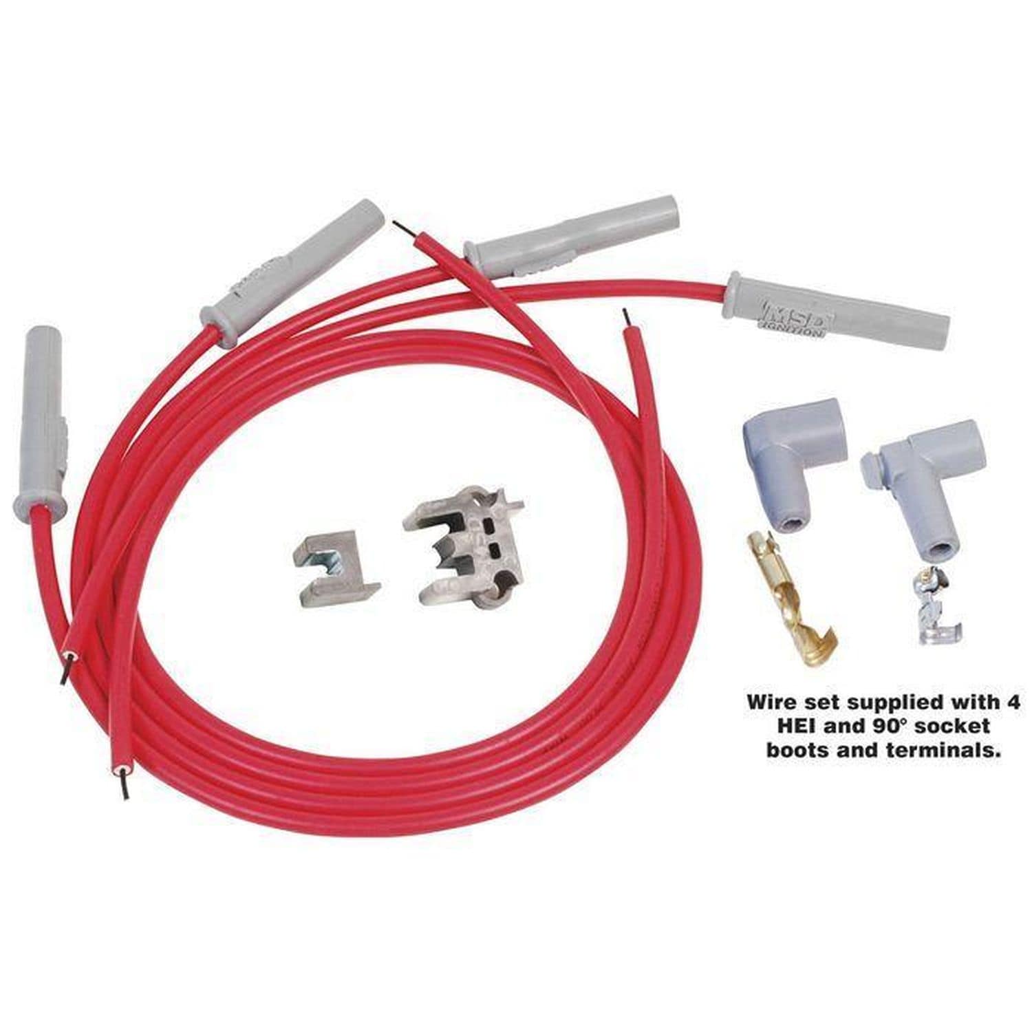 Hello　4点セット MSD Silicone Spark Plug Wire Set 31189 | AutoZone