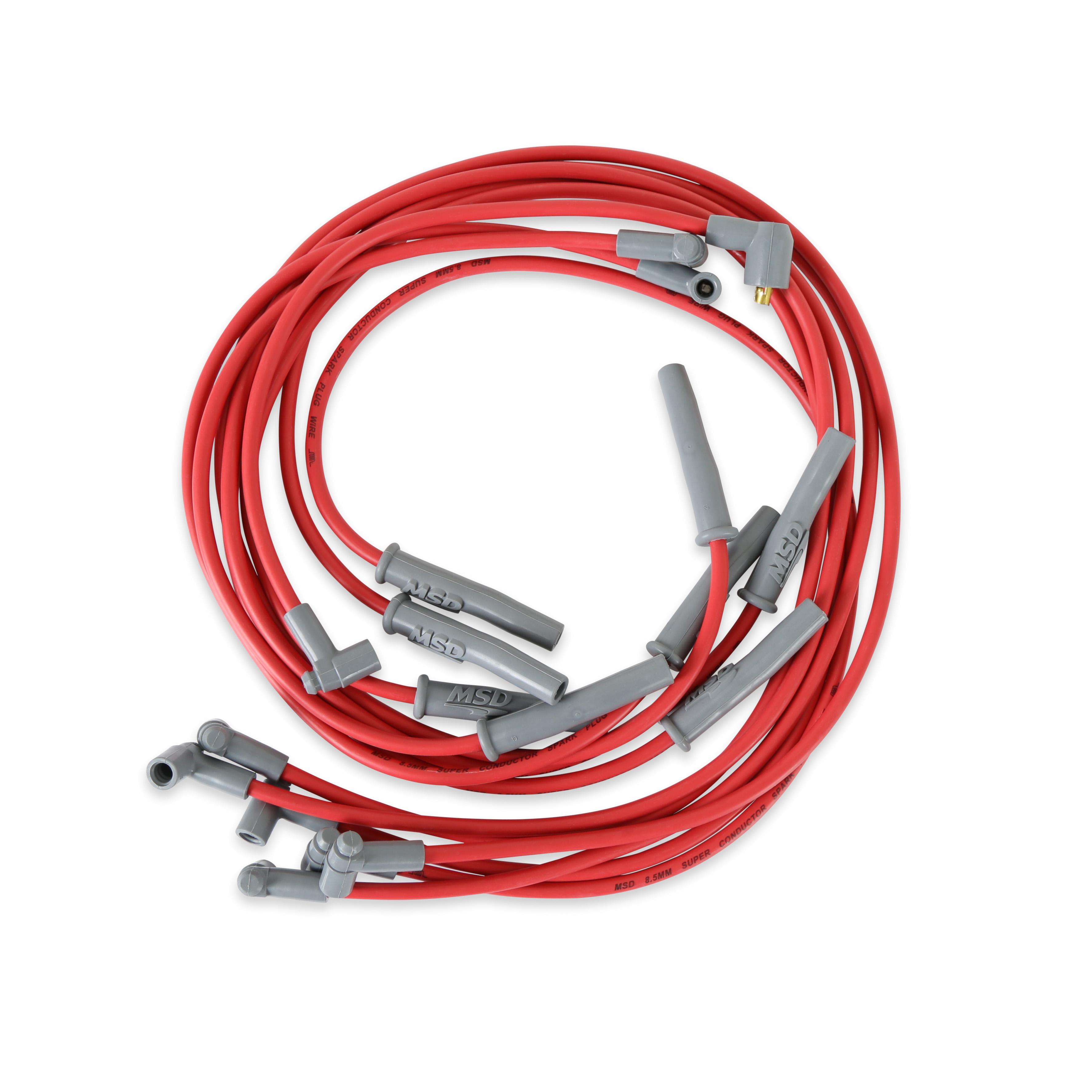 マルマン CONDUCTOR FINO 3本セット（3W・5W・SWFLEX-L MSD Silicone Spark Plug Wire Set 32739 | AutoZone
