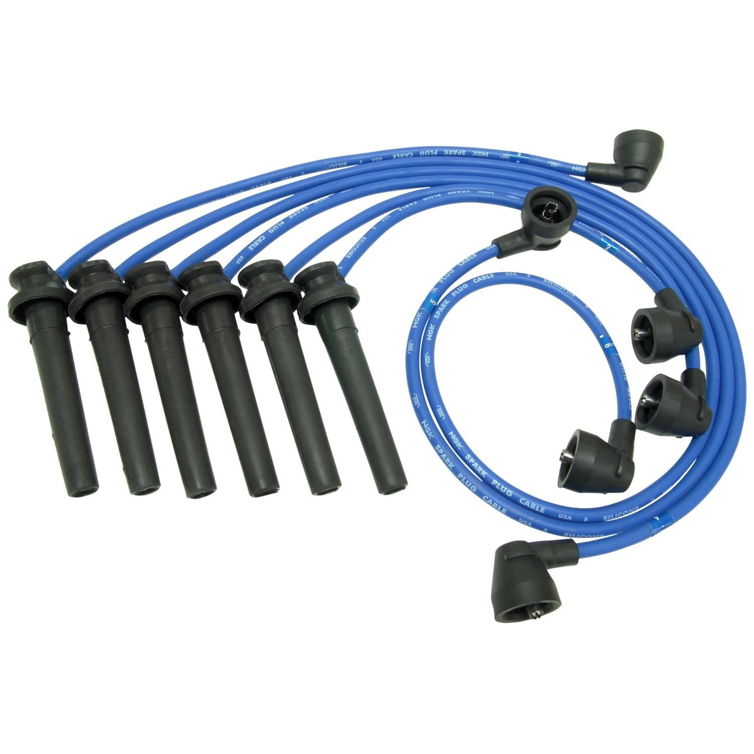 NGK Silicone Spark Plug Wire Set 52072 | AutoZone