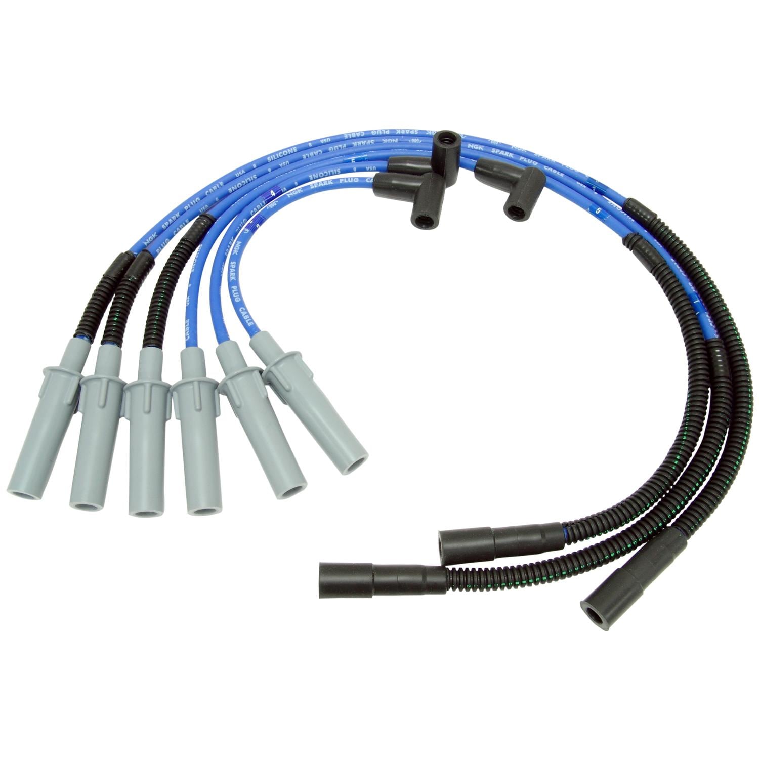 NGK Silicone Spark Plug Wire Set 53141 | AutoZone
