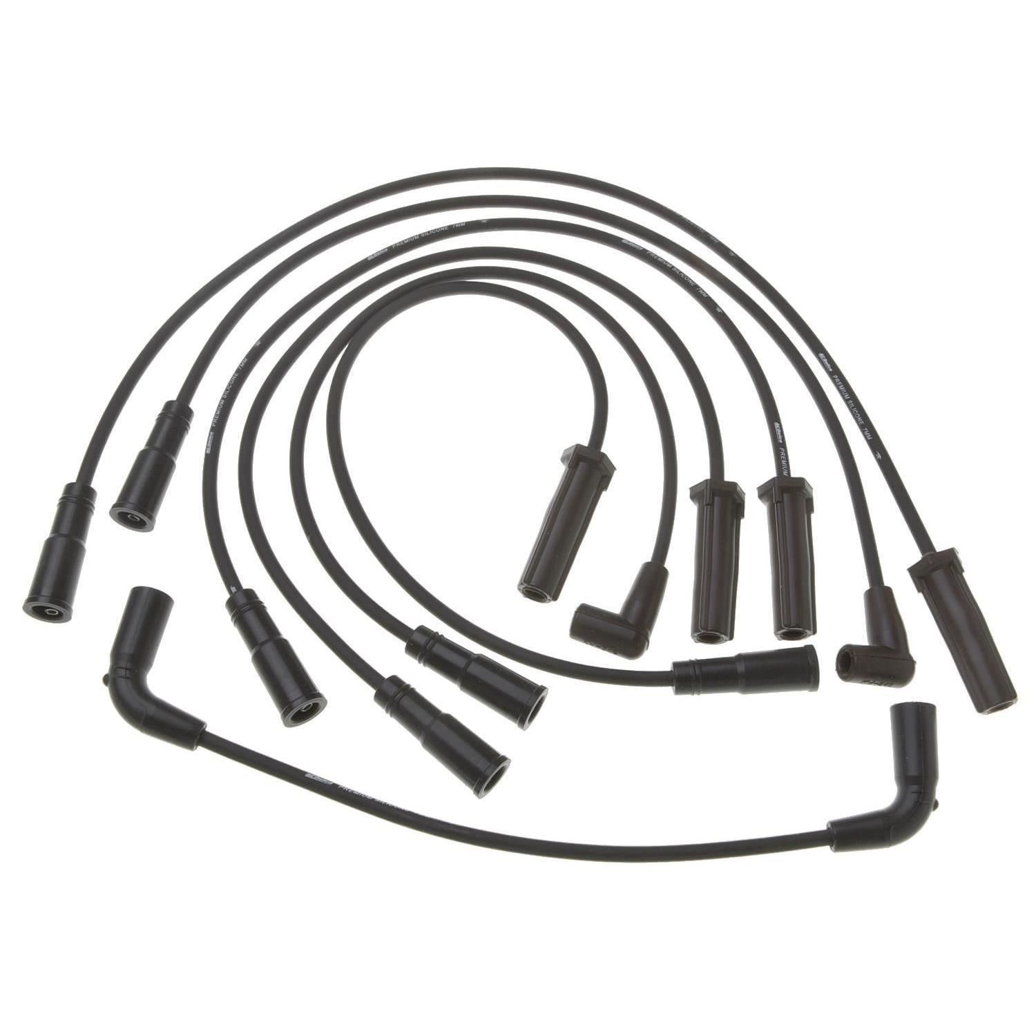 ACDelco Gold Silicone Rubber Spark Plug Wire Set 9746MM | AutoZone