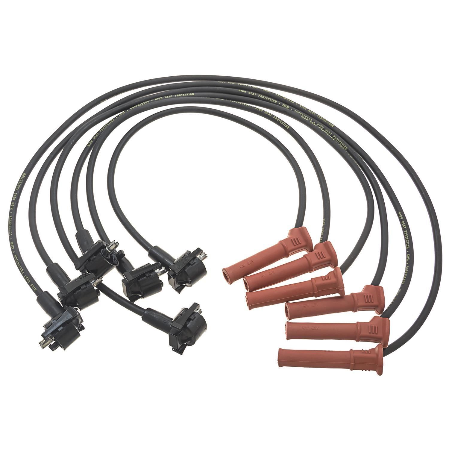 Duralast Silicone Spark Plug Wire Set 4698 for Buick Electra