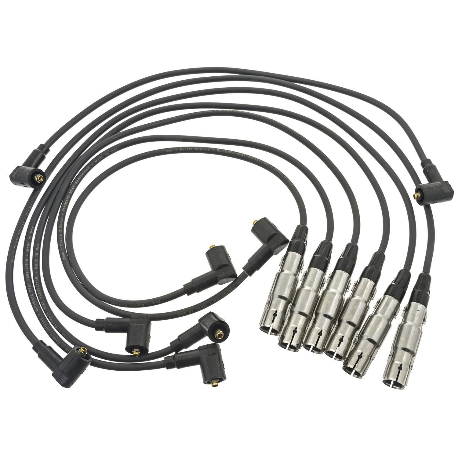 Duralast Metal Shielded Silicone Insulated Spark Plug Wire Set