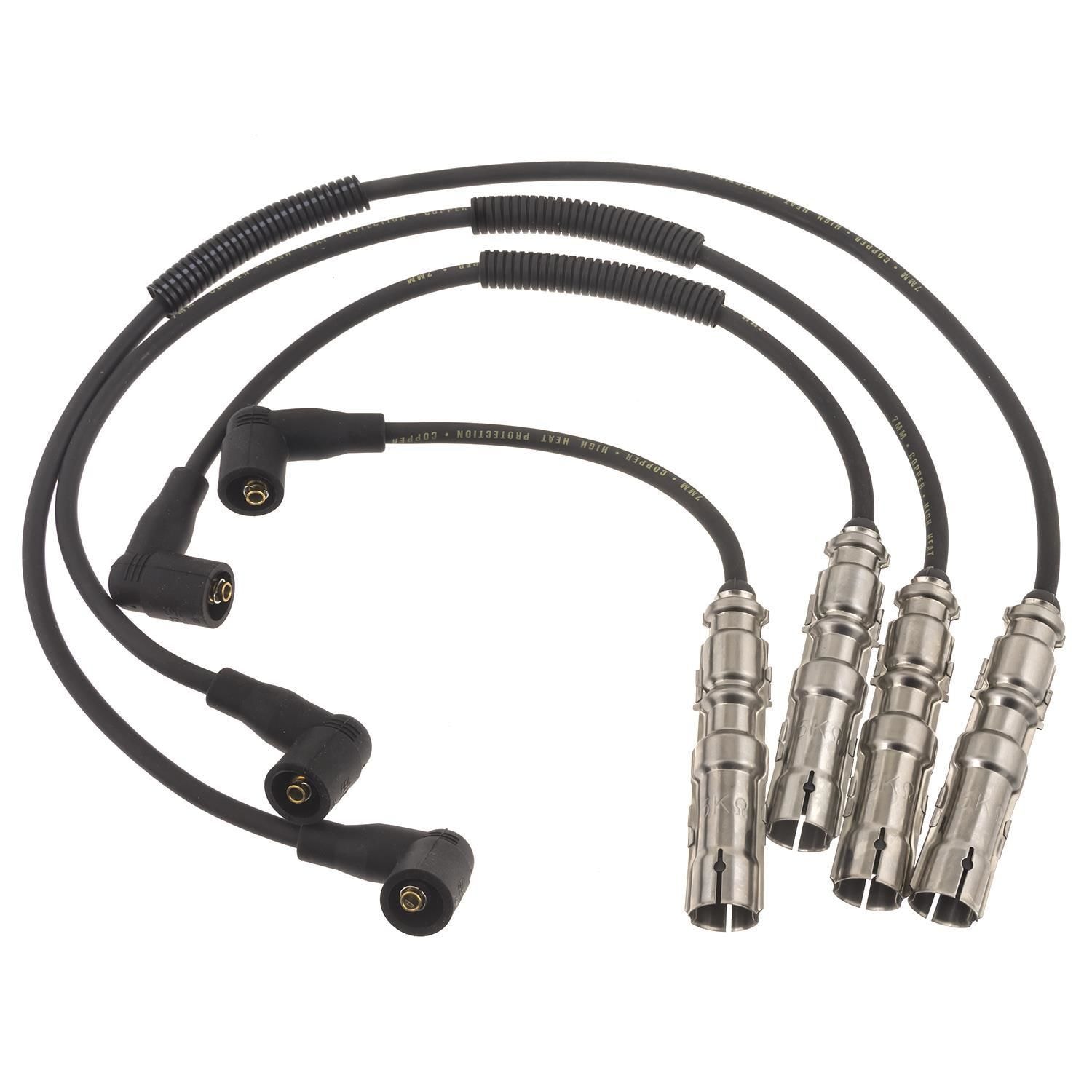 Duralast Metal Shielded Silicone Insulated Spark Plug Wire Set 9175 for Toyota 4runner