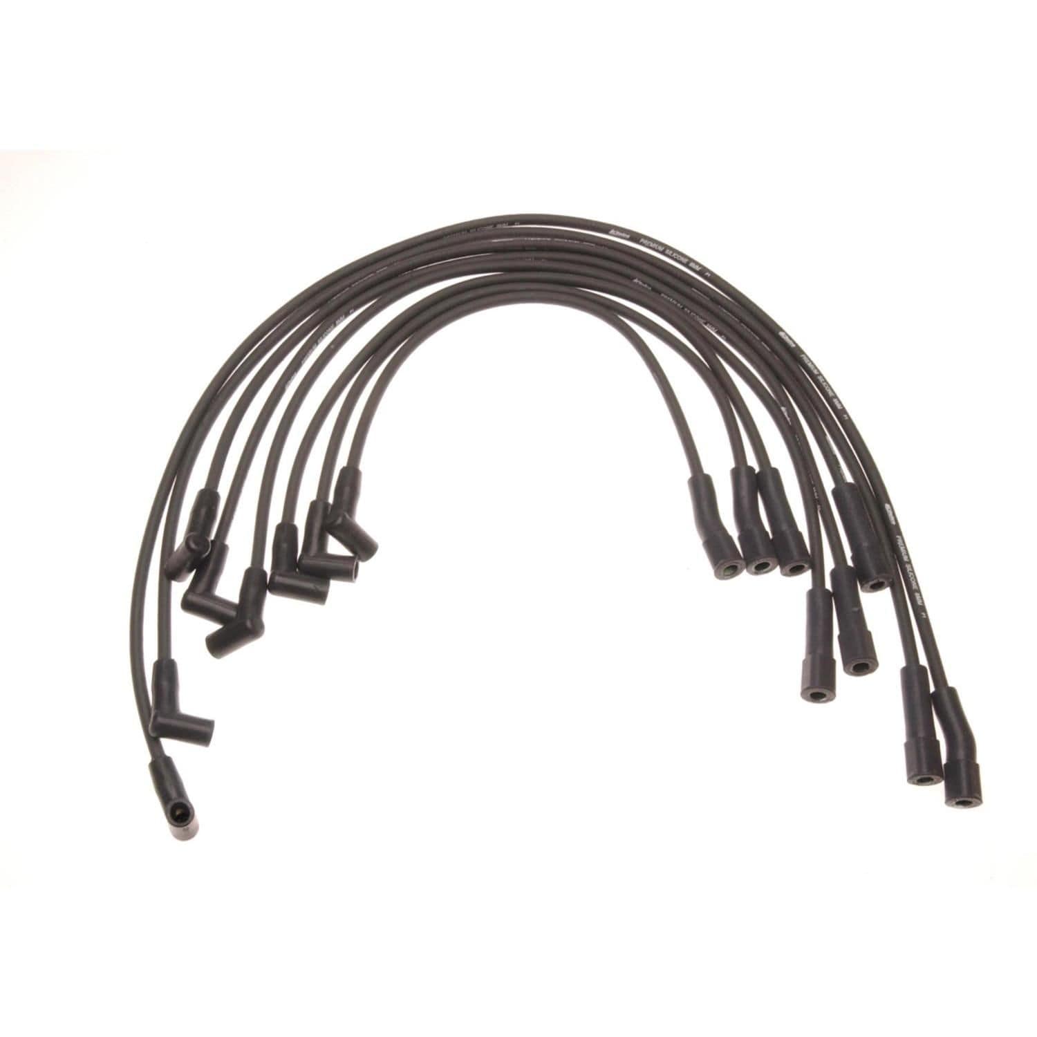 GM Genuine Parts Silicone Spark Plug Wire Set 608V | AutoZone