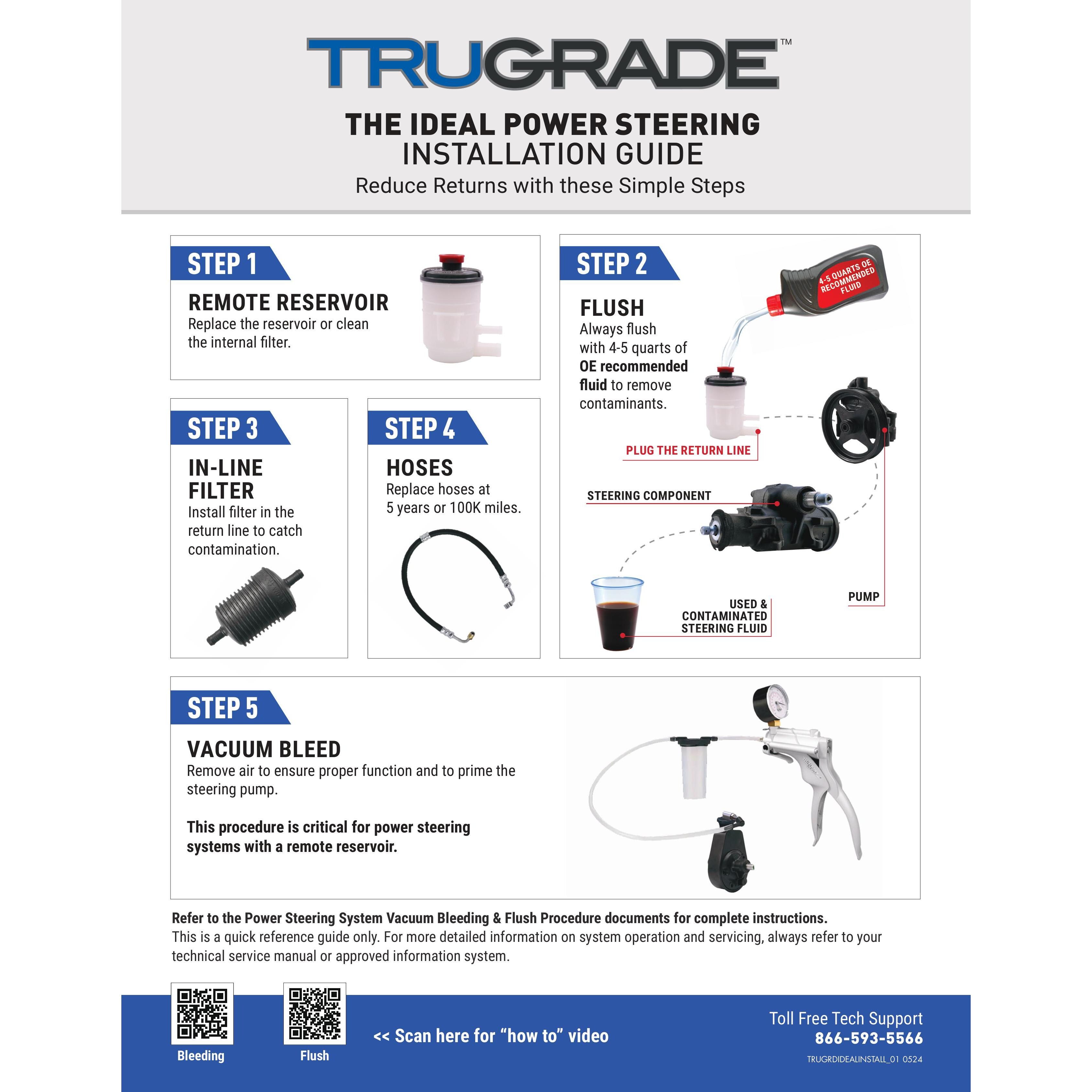 TruGrade Remanufactured Rack and Pinion Assembly 80340 | AutoZone