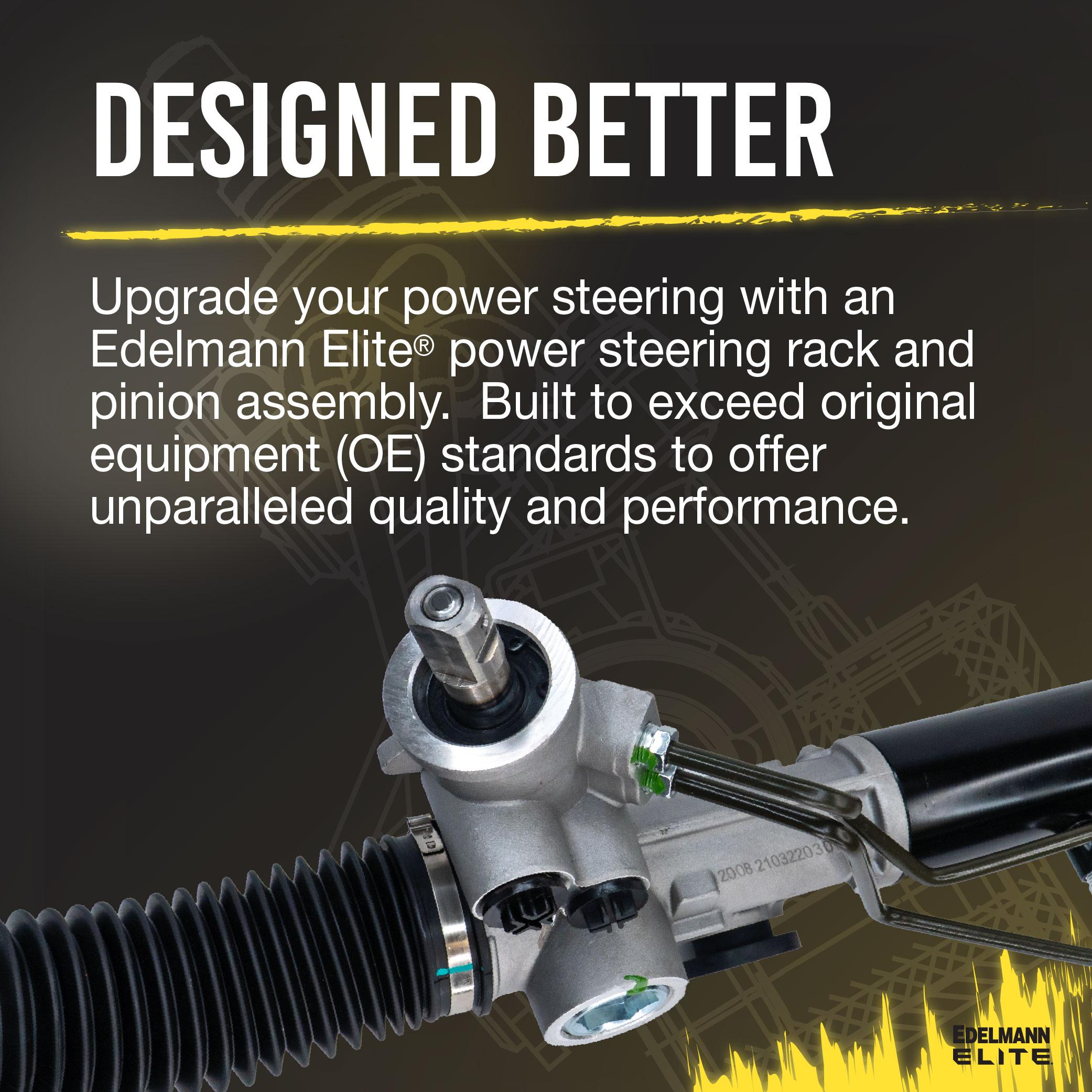 Edelmann New Rack and Pinion Assembly 2136V | AutoZone
