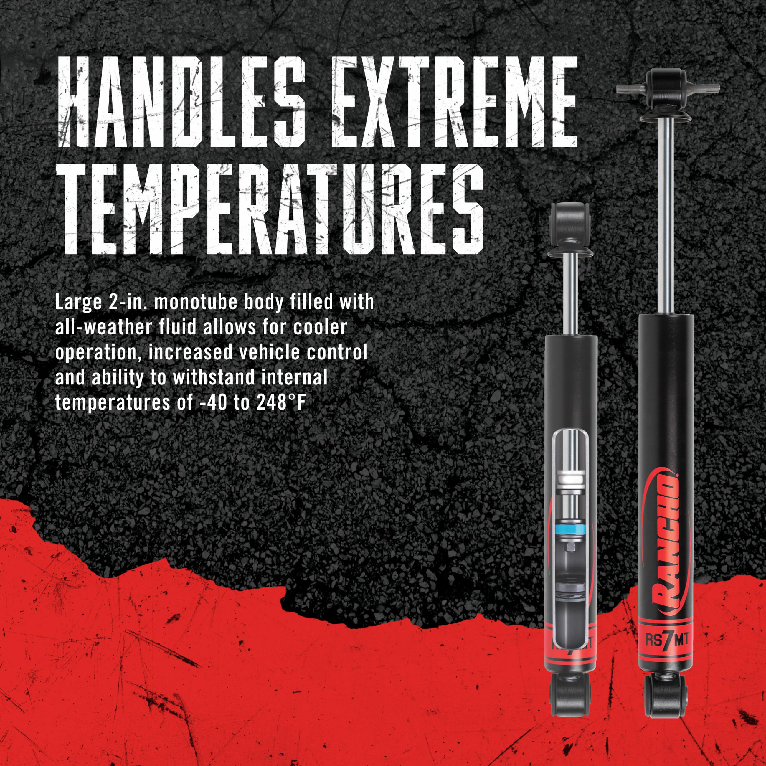 Rancho RS7MT Steering Damper RS77401 | AutoZone