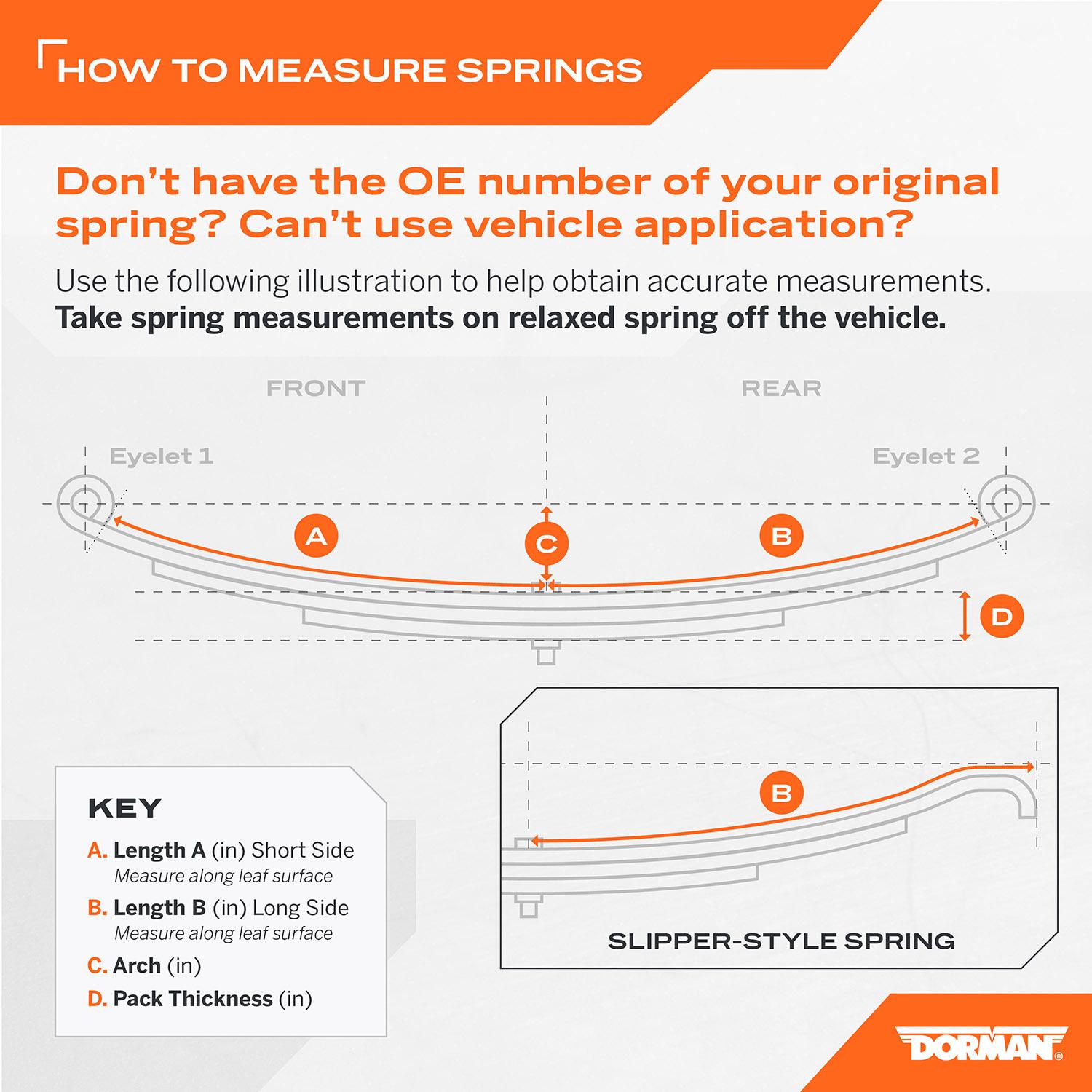 Dorman - OE Solutions Leaf Spring Assembly 22-547HD | AutoZone
