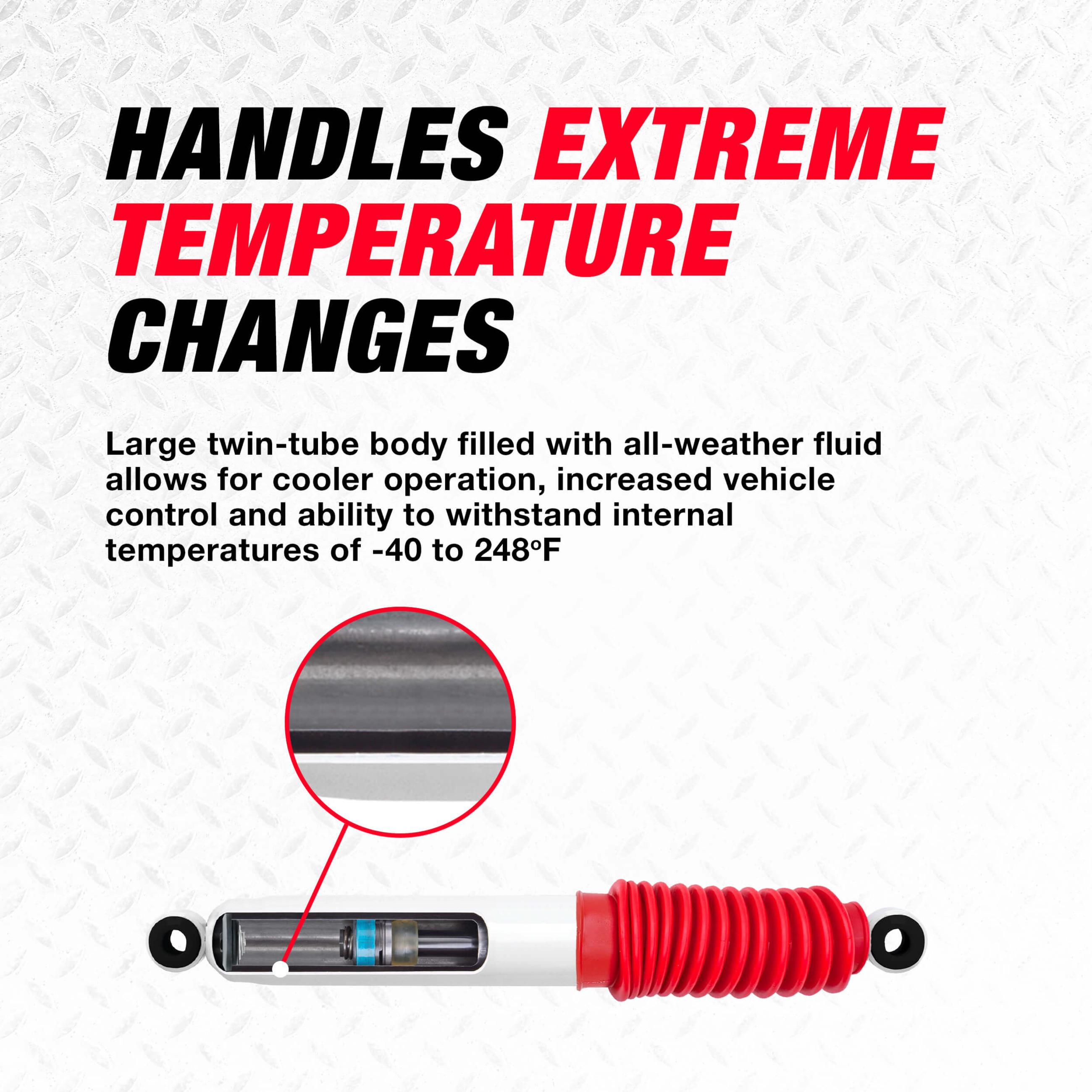 Rancho RS5000X Suspension Shock Absorber RS55269 | AutoZone