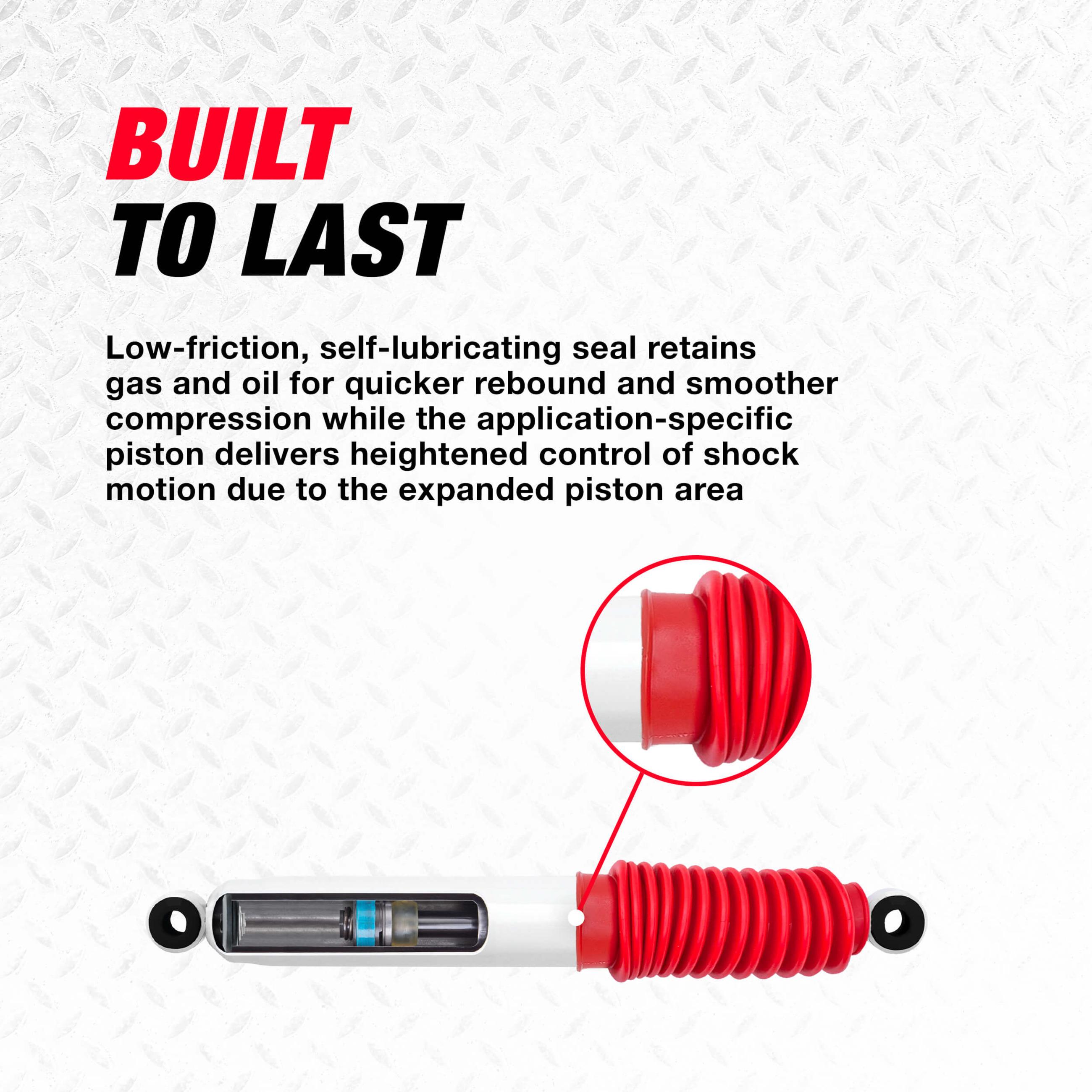 Rancho RS5000X Suspension Shock Absorber RS55297 | AutoZone