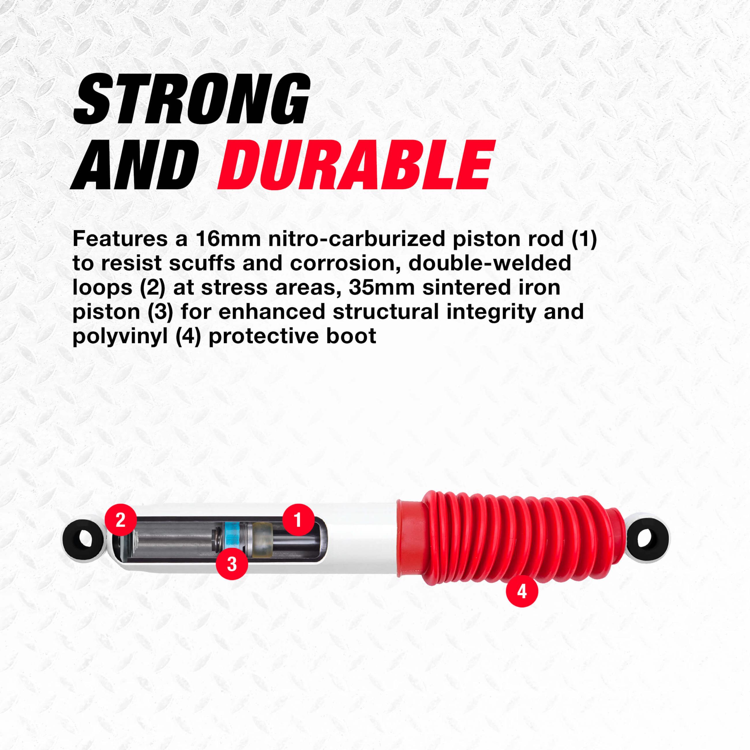 Rancho RS5000X Suspension Shock Absorber RS55328 | AutoZone