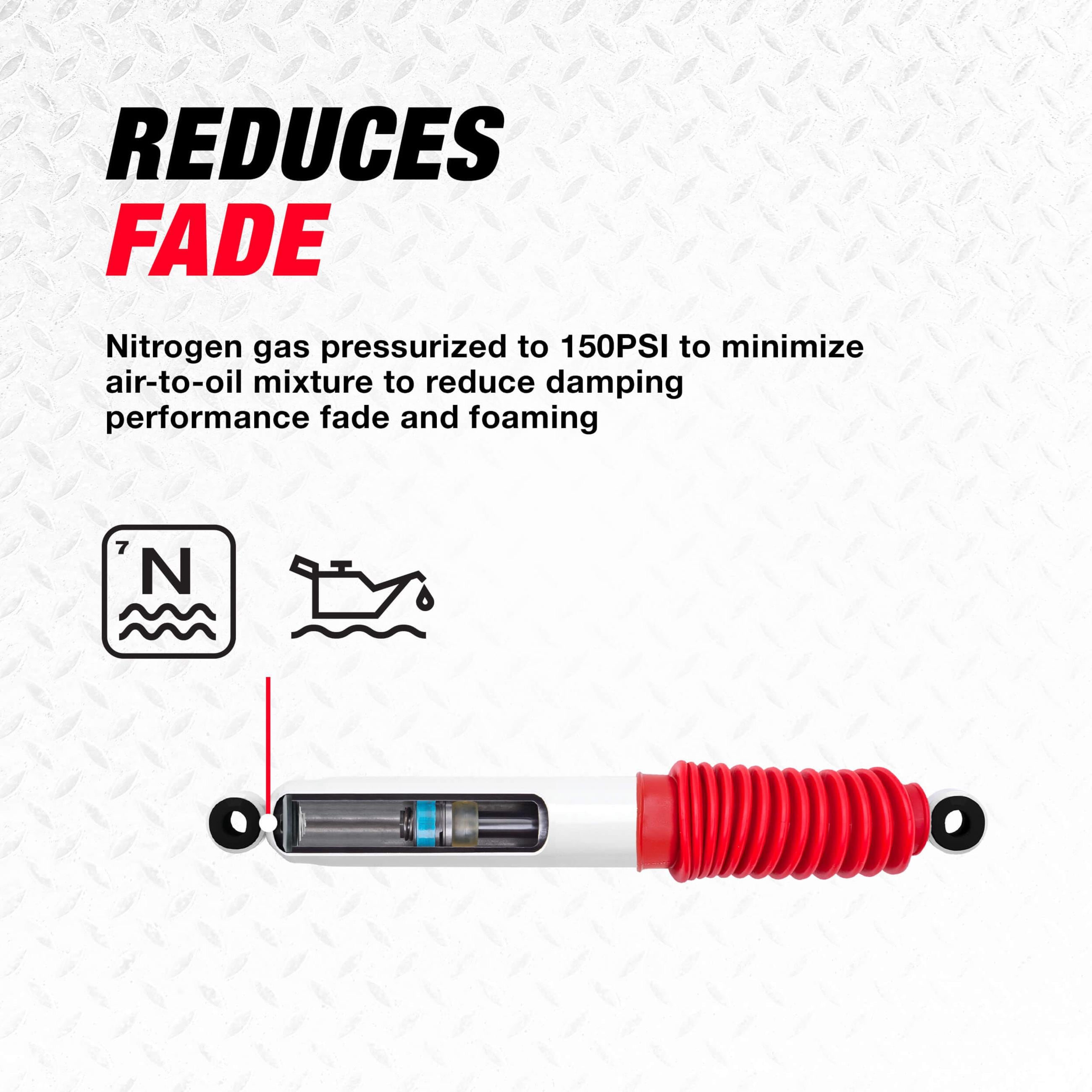 Rancho RS5000X Suspension Shock Absorber RS55371 | AutoZone