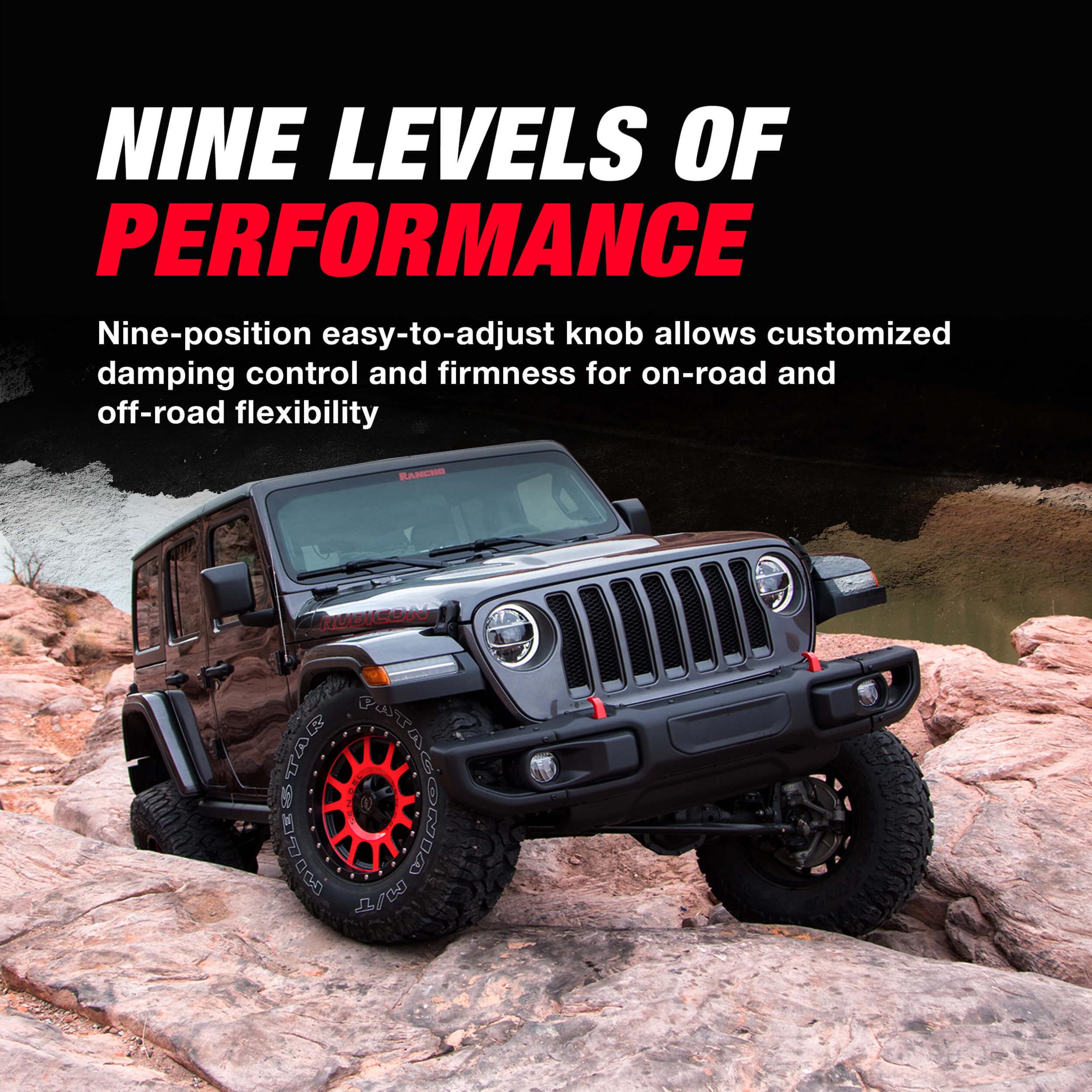 Rancho RS9000XL Suspension Shock Absorber RS994328 | AutoZone