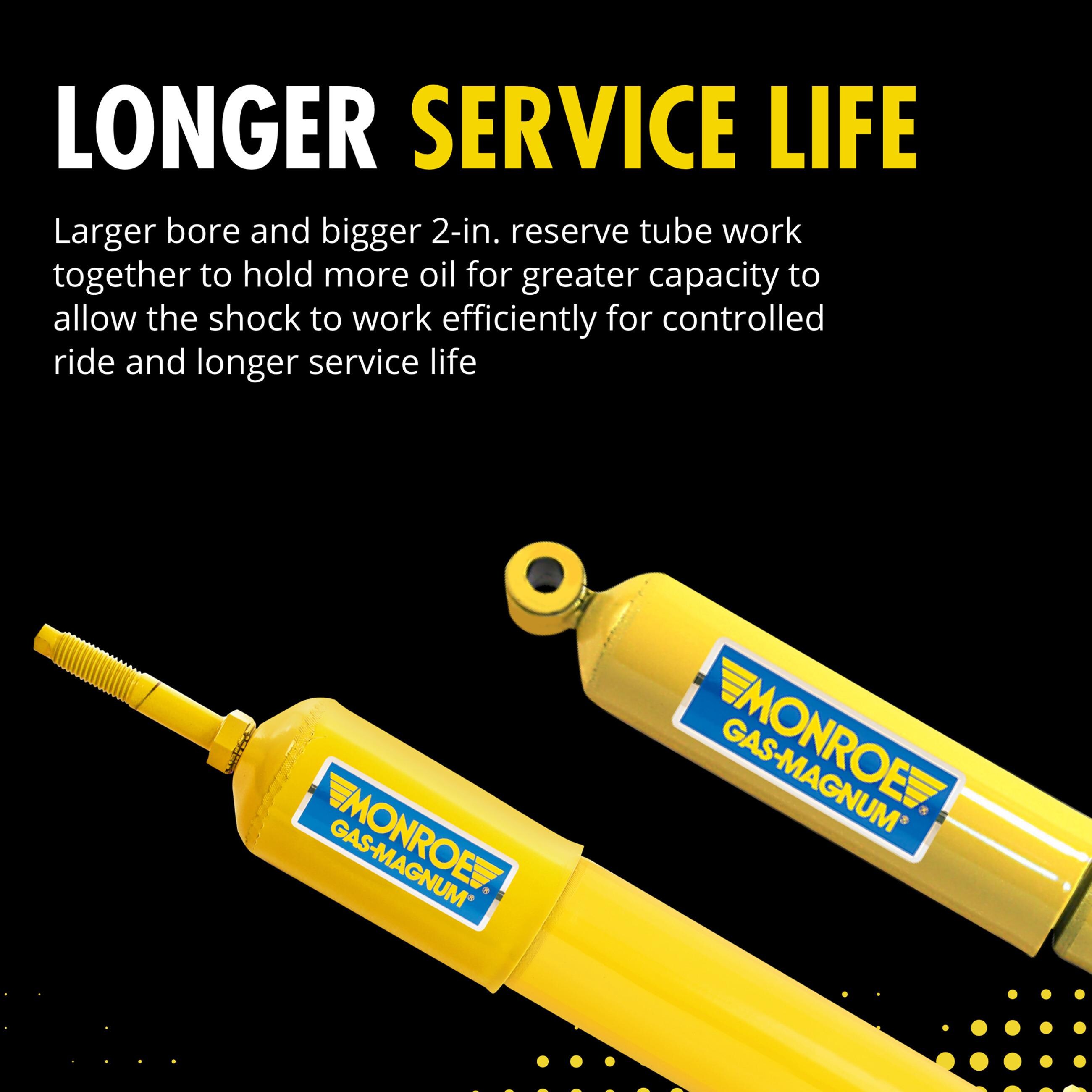 値下げ！vector brand Monroe 9'3 Monroe Gas-Magnum Suspension Shock Absorber 34960 | AutoZone