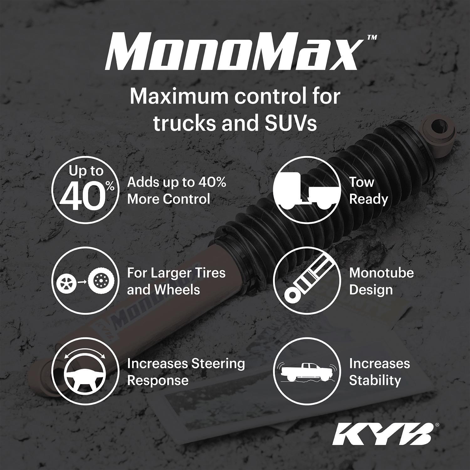 KYB MonoMax Suspension Shock Absorber 565121 | AutoZone