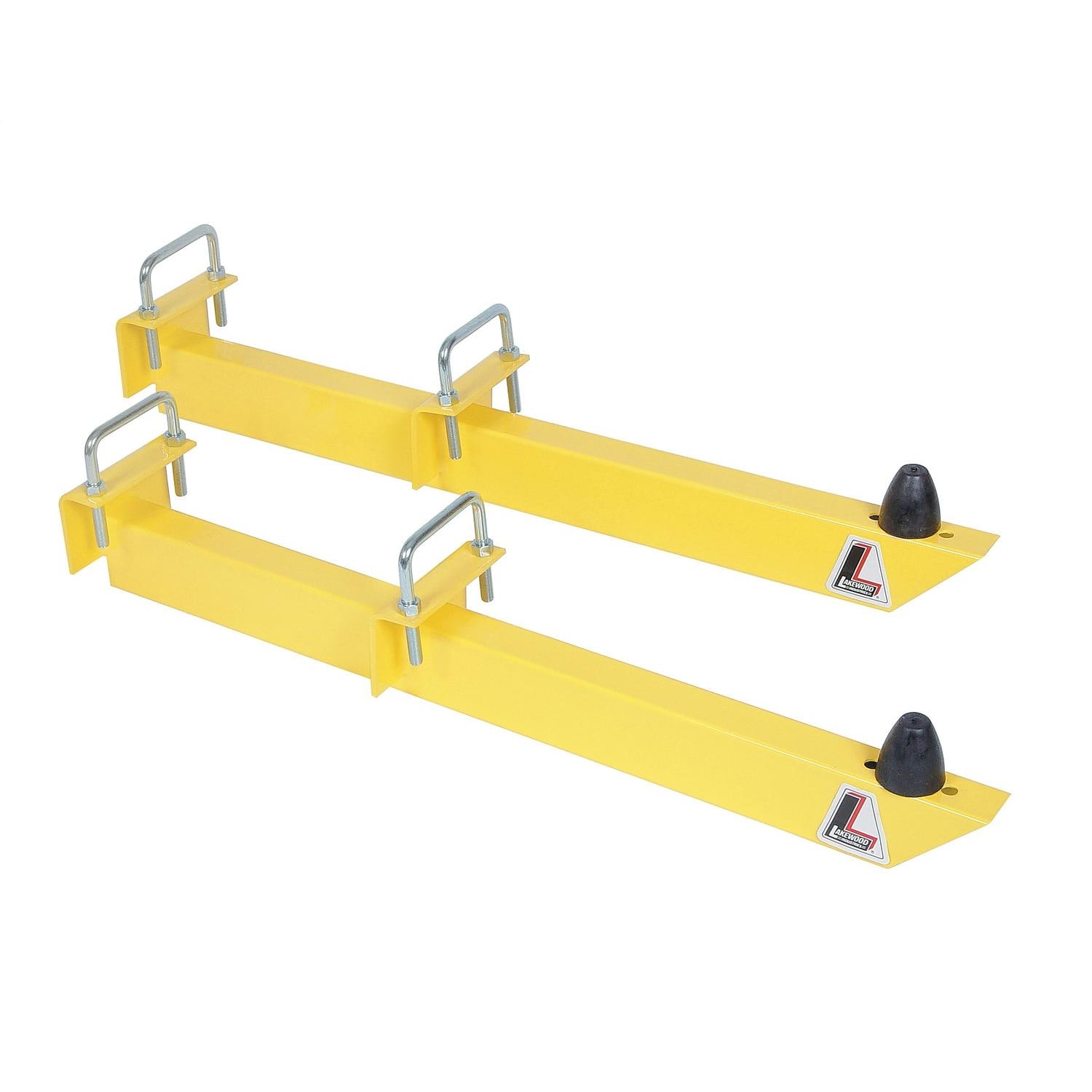 Lakewood Yellow 28in Universal Traction Bar 2 Piece | AutoZone