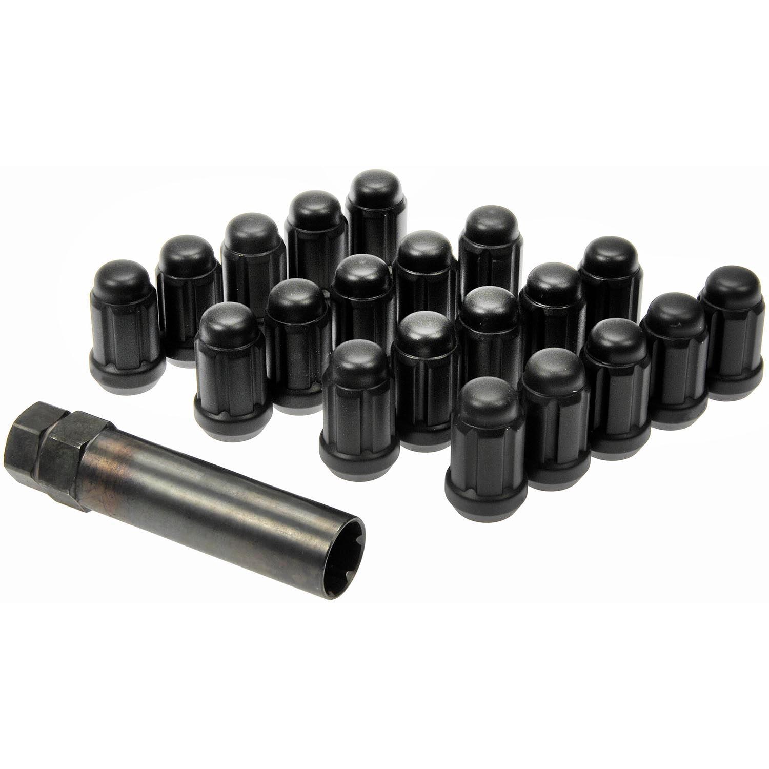 Dorman - AutoGrade Matte Black M14-1.5 Spline Drive Lock Set 20